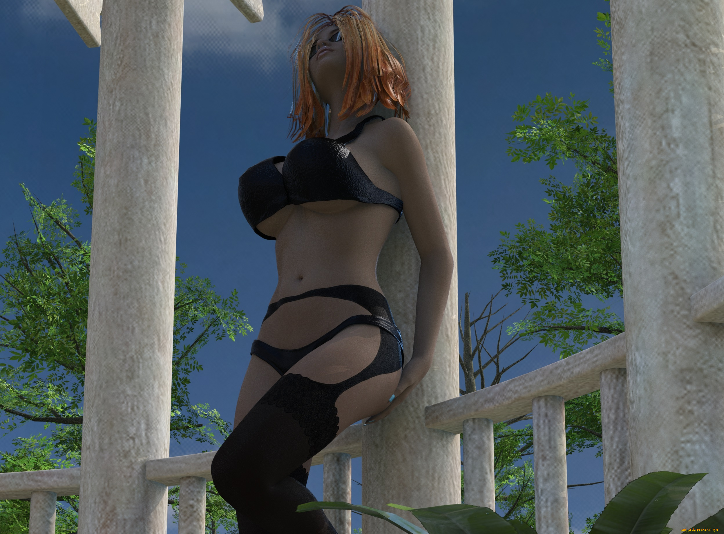 3д, графика, люди, , people, фон, взгляд, девушка