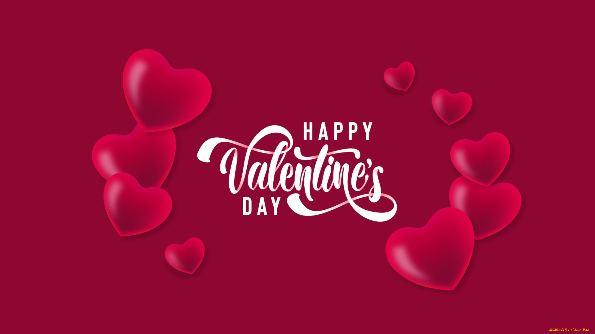 праздничные, день, святого, валентина, , сердечки, , любовь, фон, сердечки