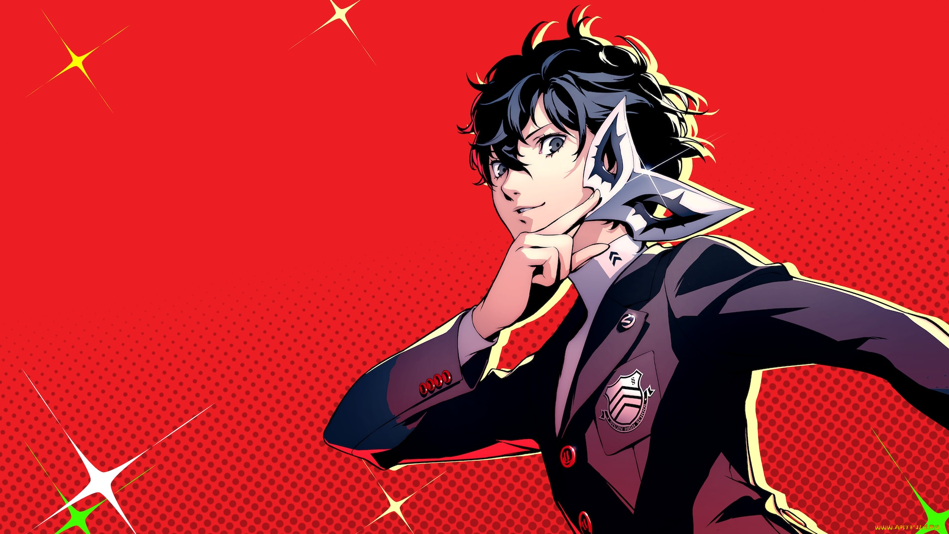 аниме, persona, 5, royal