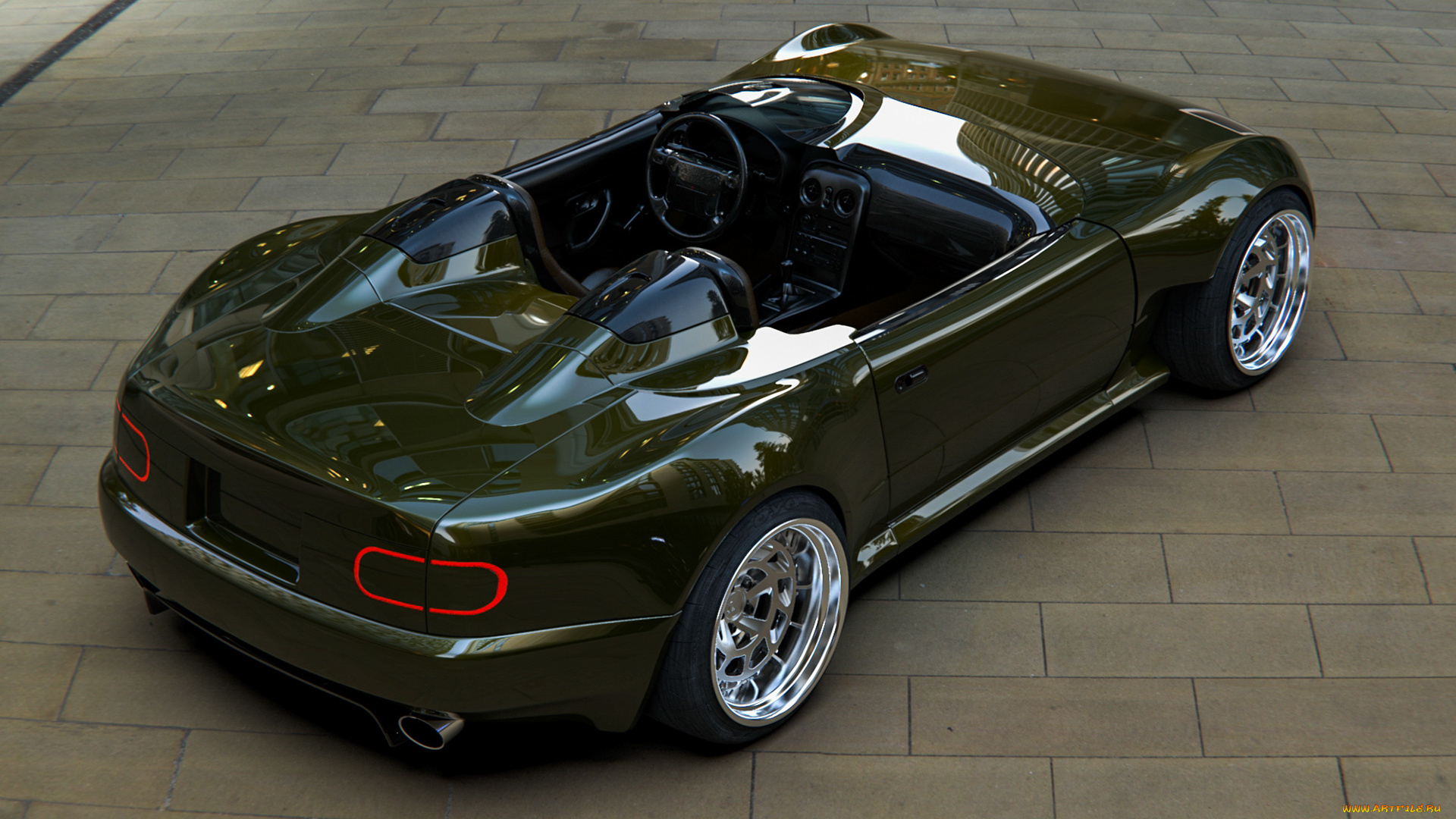 автомобили, 3д, mazda