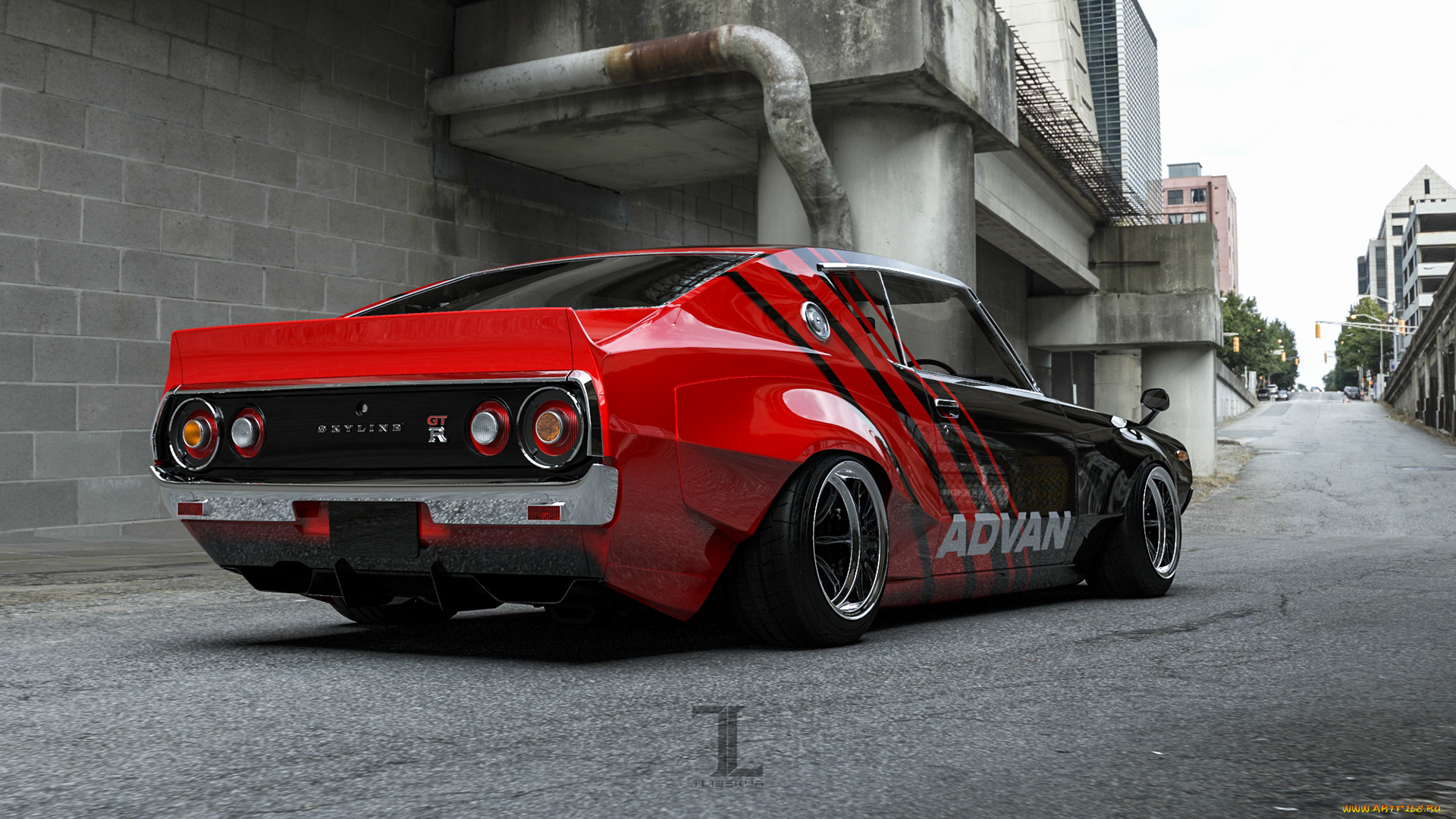 автомобили, 3д, nissan