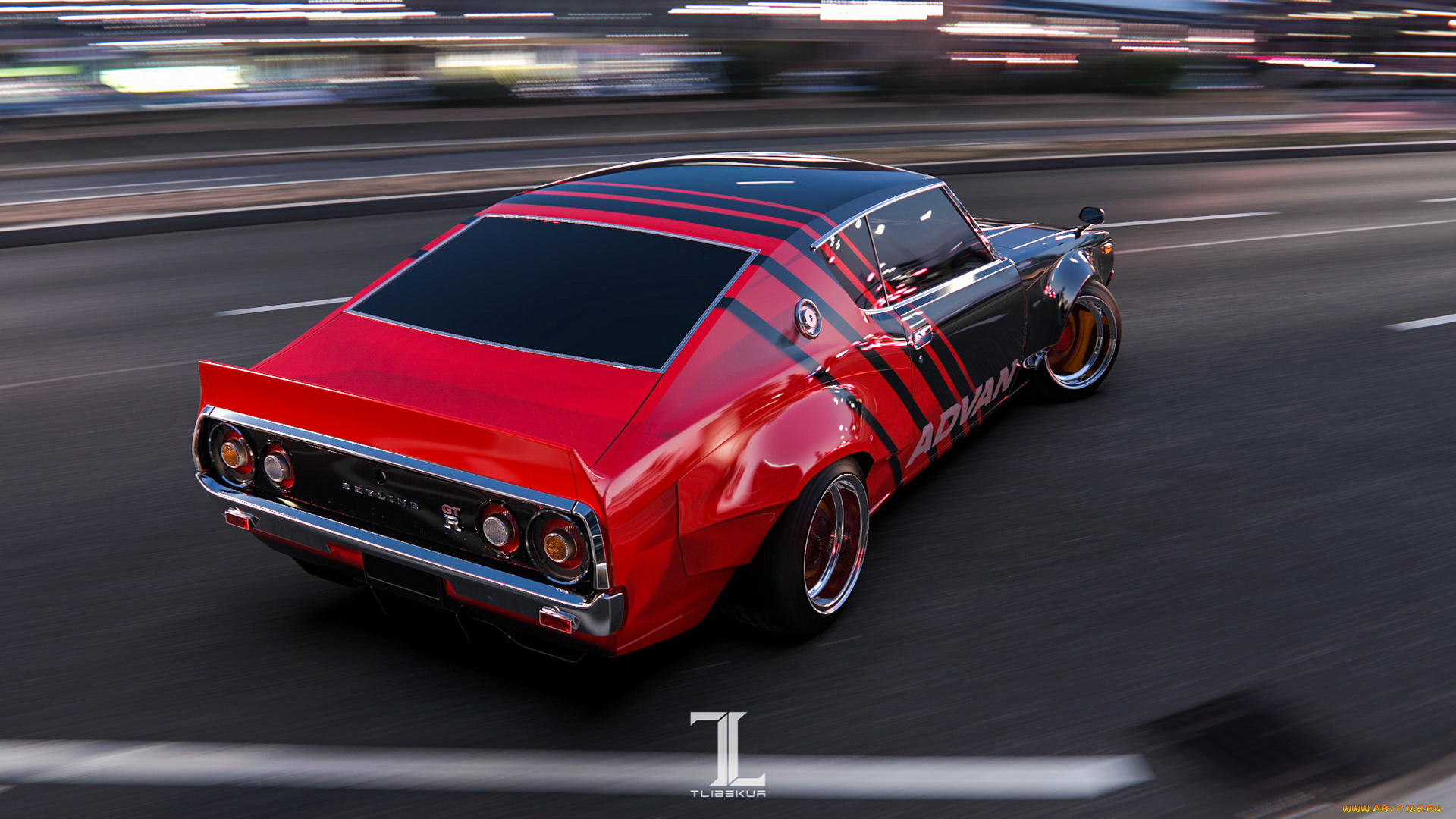 автомобили, 3д, nissan