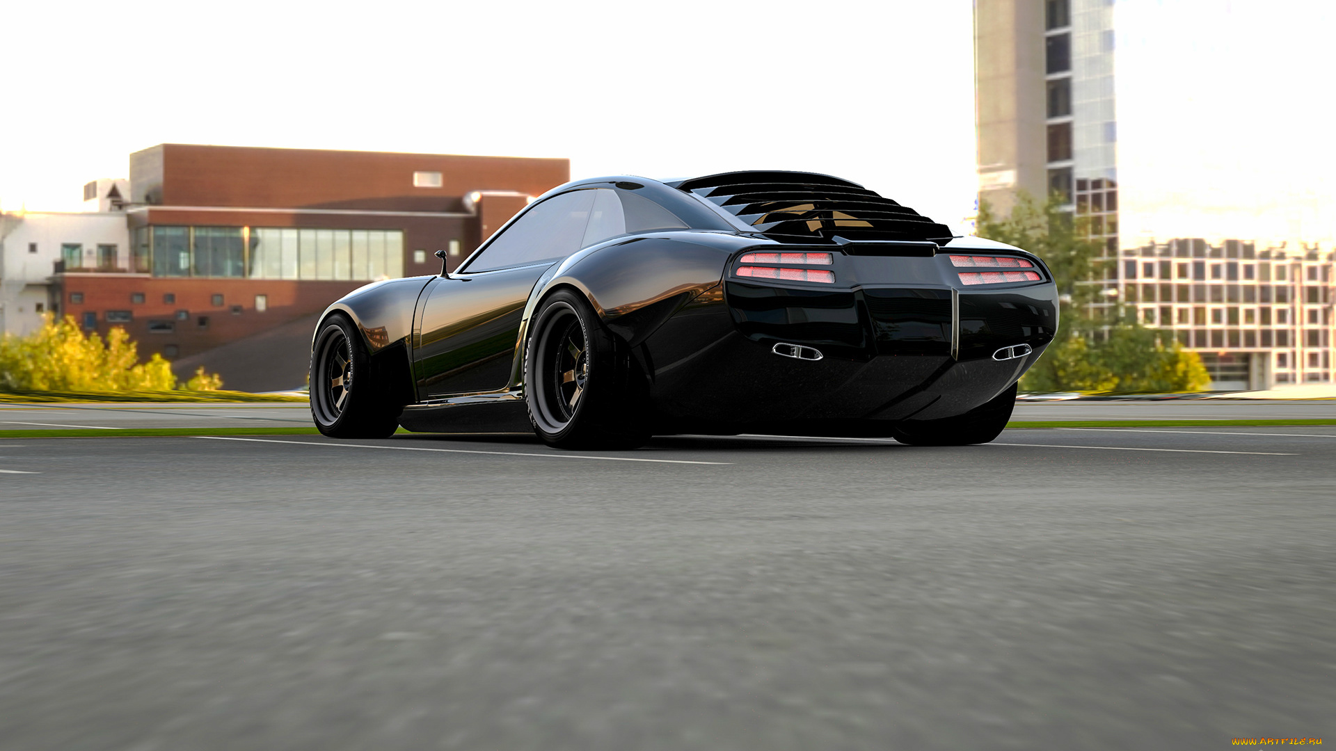 автомобили, 3д, pontiac