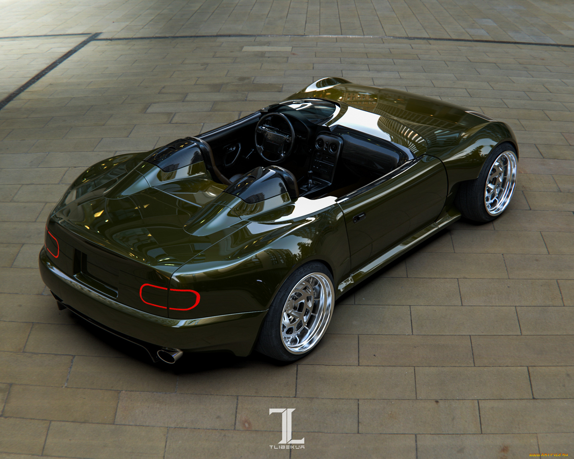 автомобили, 3д, mazda