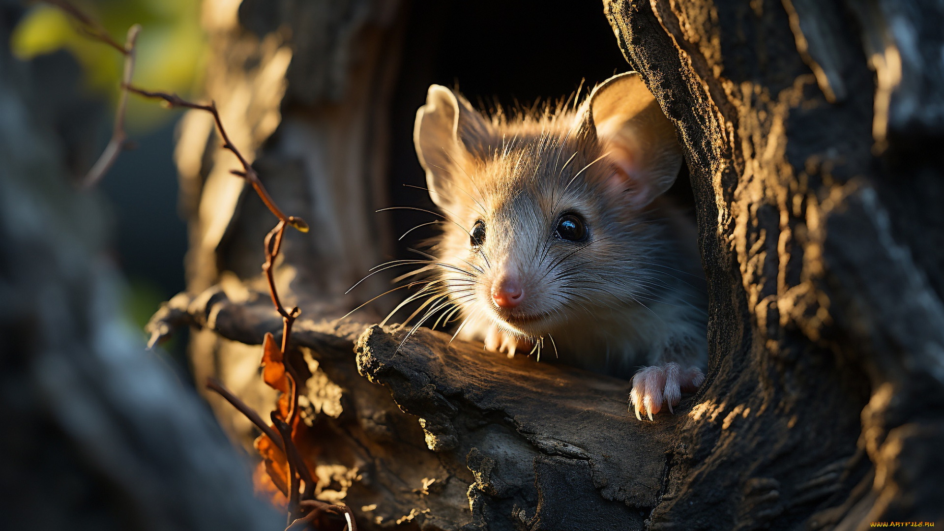 3д, графика, животные, , animals, мышь