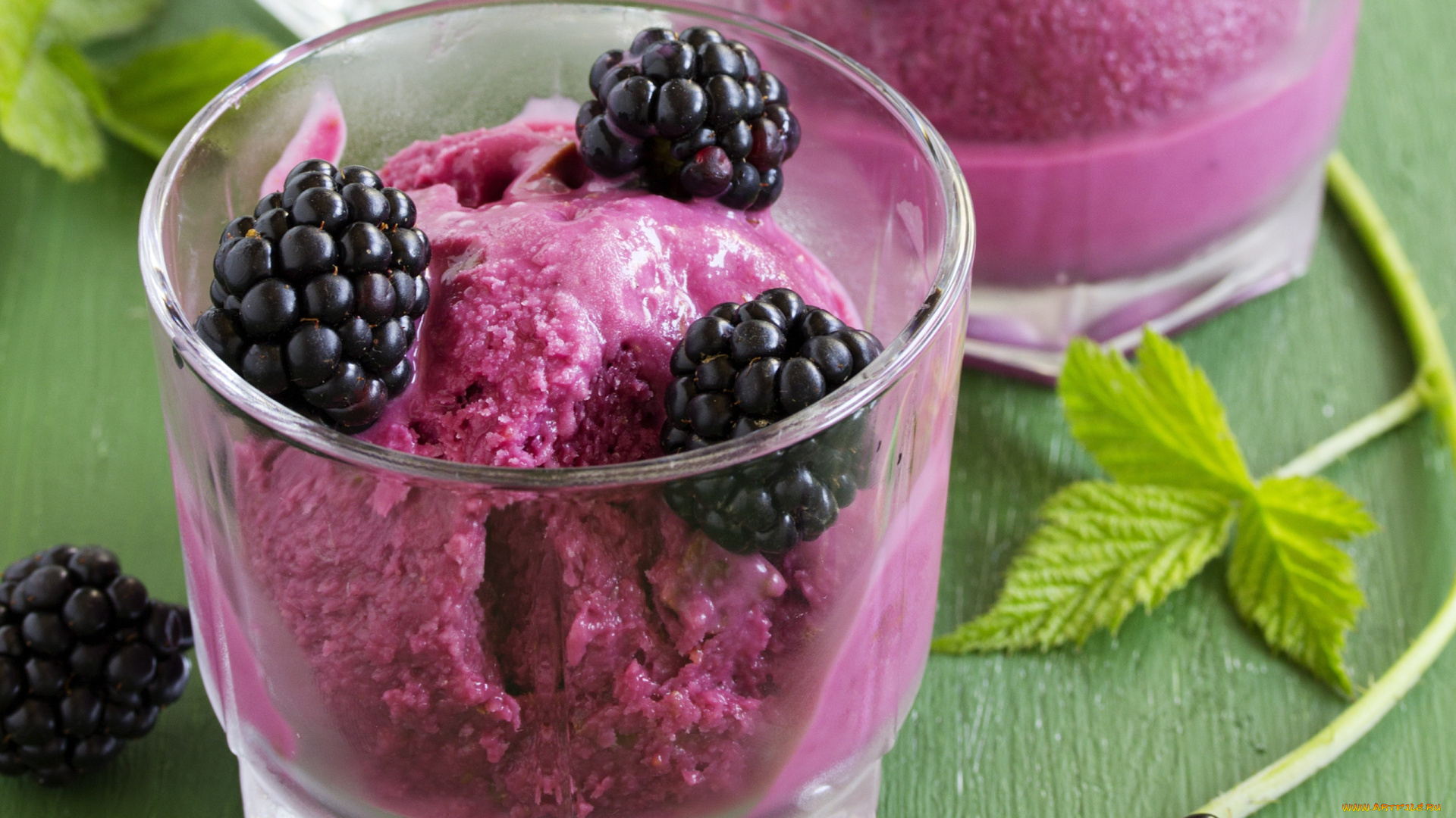 еда, мороженое, , десерты, ягоды, ежевика