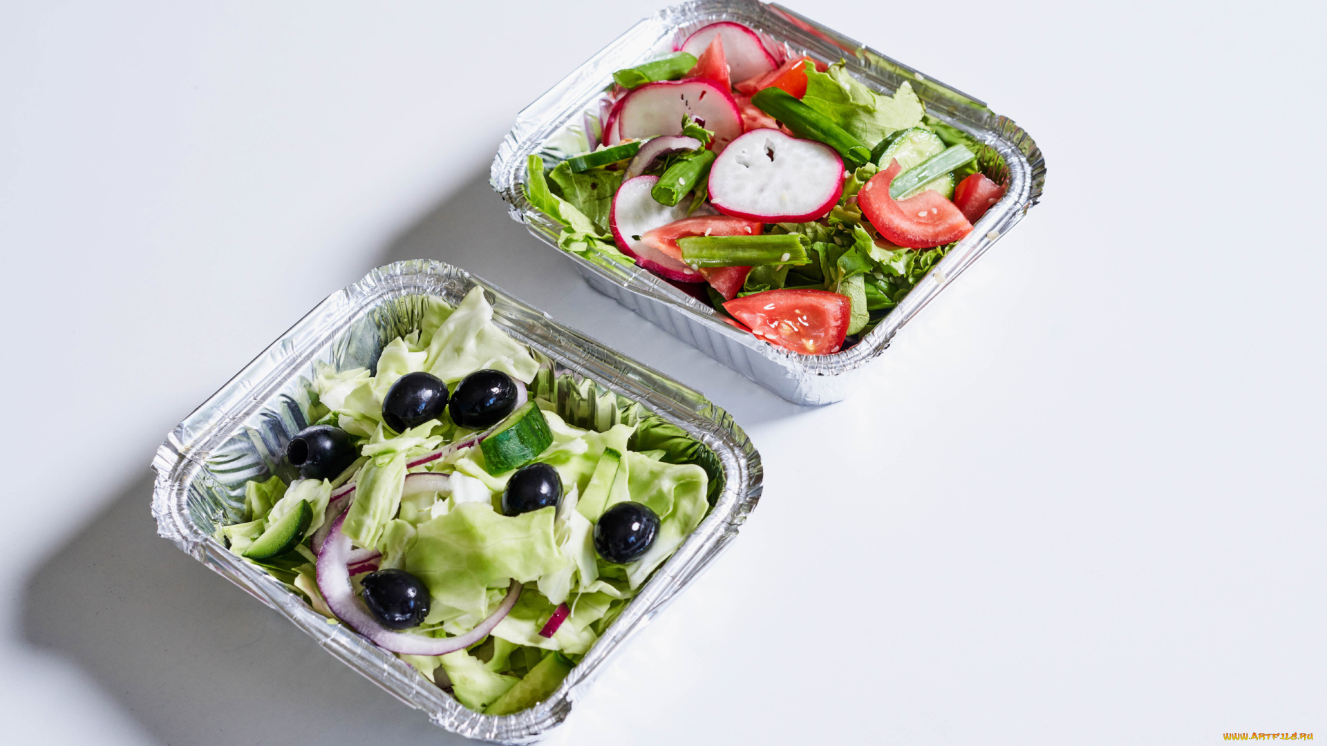 еда, салаты, , закуски, овощные, маслины, помидоры