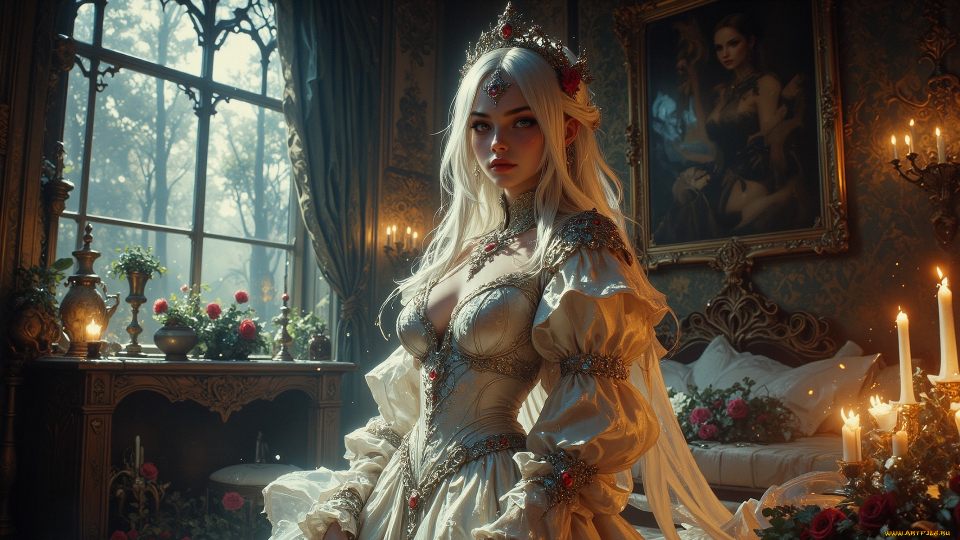 фэнтези, девушки, нейросети, графика, нейроарт, ai, art, нейронные, сети, рисунки, нейро, искусство, нейрографика, graphics, neuroart, neural, networks, drawings, neuro, neurography