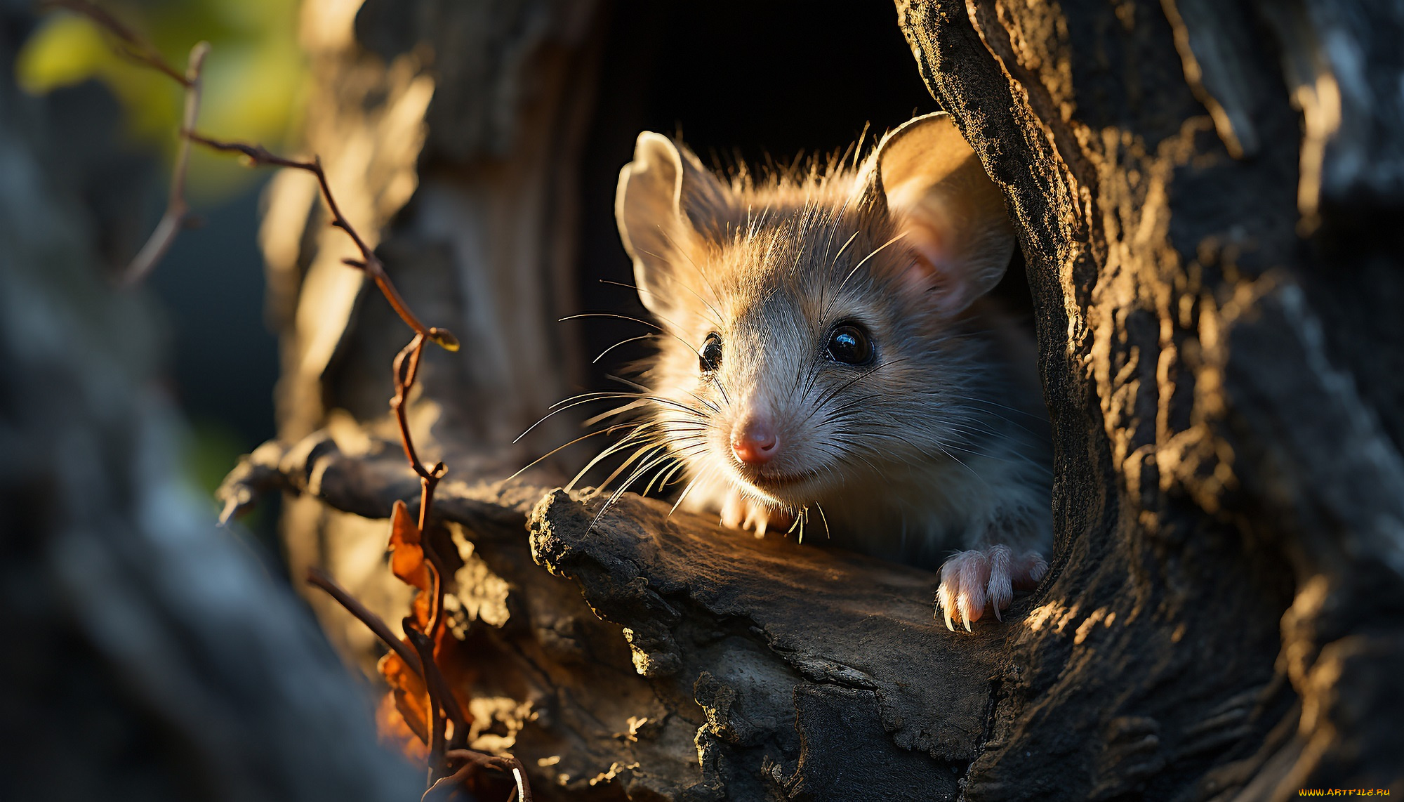 3д, графика, животные, , animals, мышь