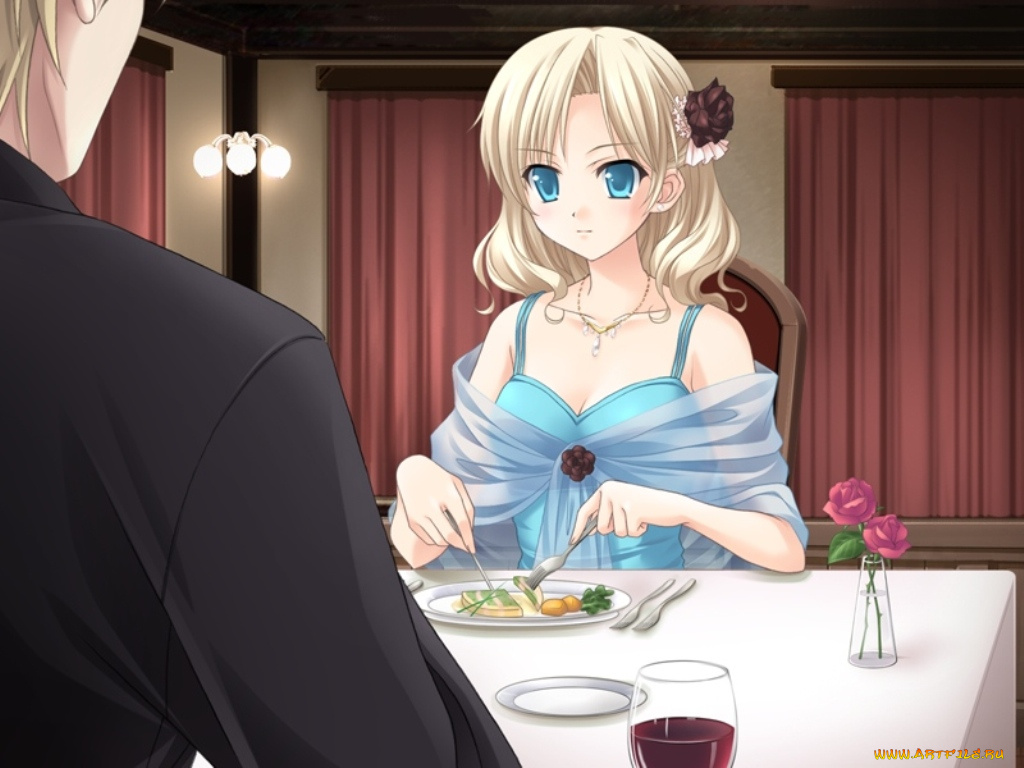 аниме, scarlett