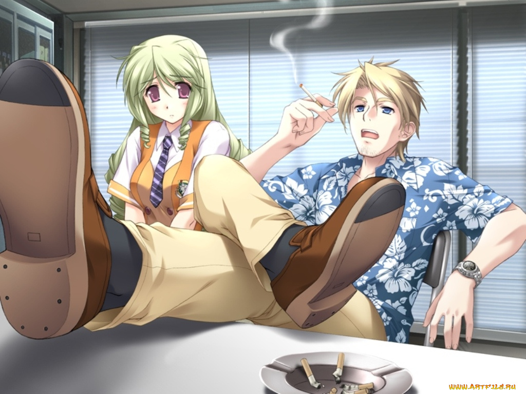 аниме, scarlett