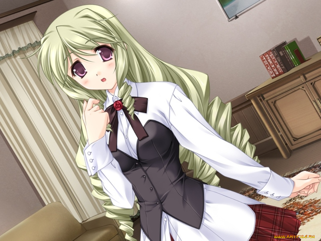 аниме, scarlett