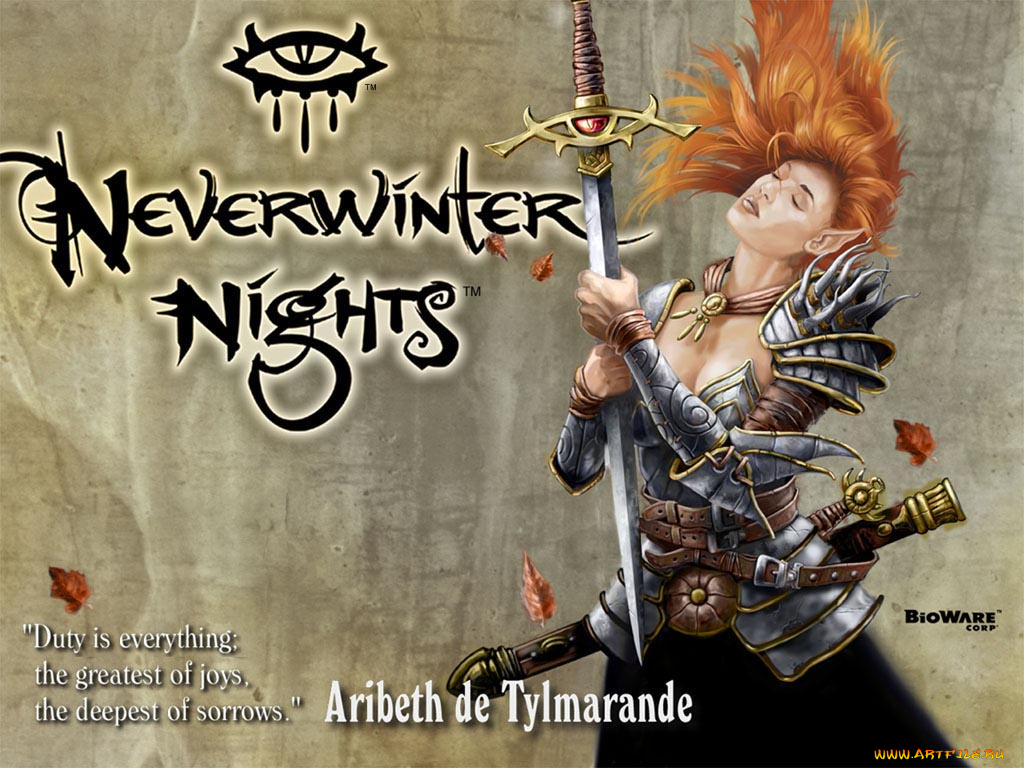 видео, игры, neverwinter, nights