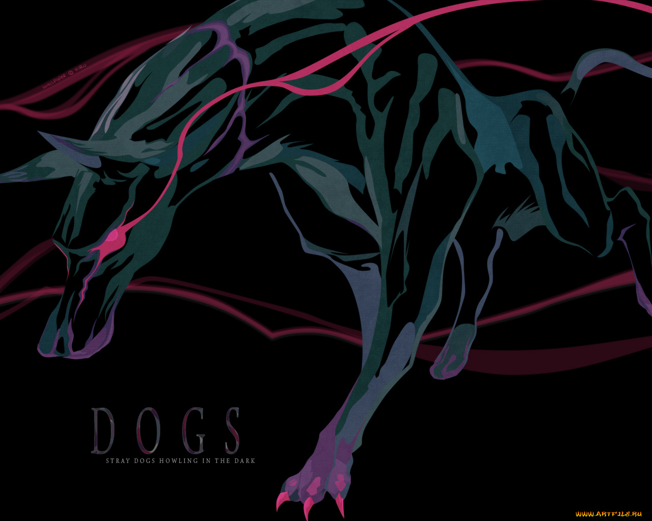 аниме, dogs, bullets, carnage