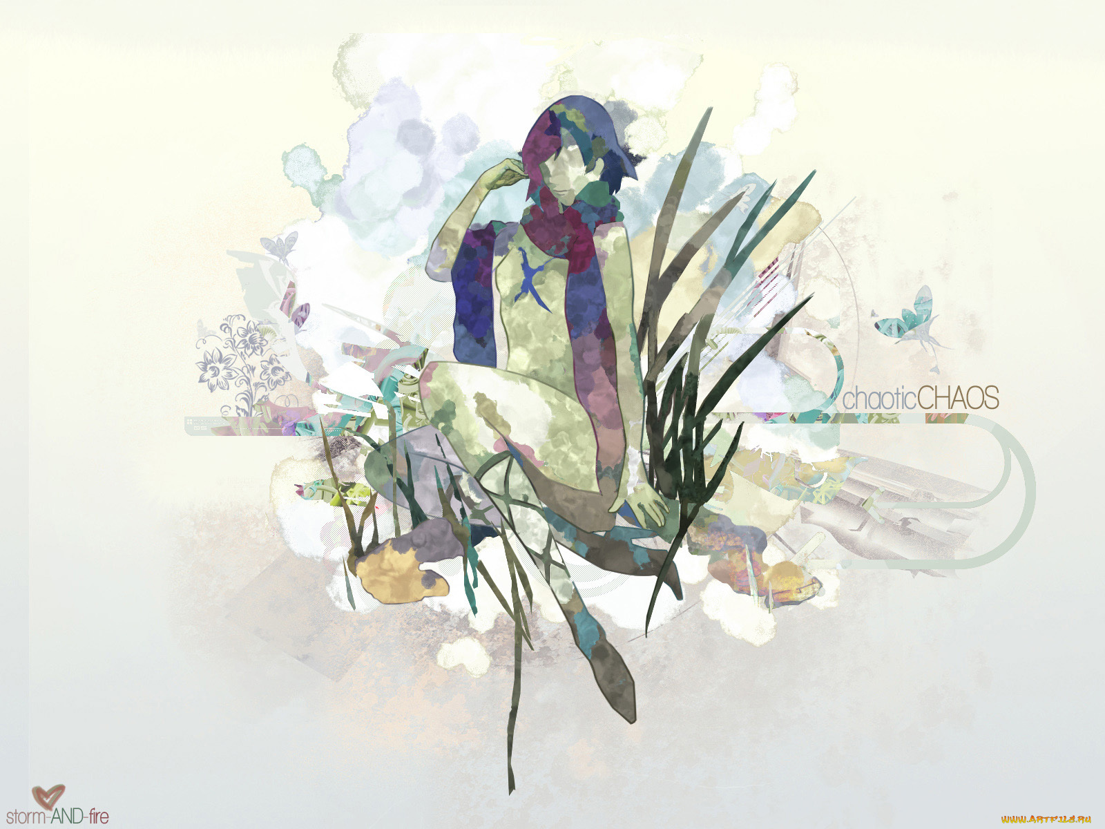 аниме, dogs, bullets, carnage