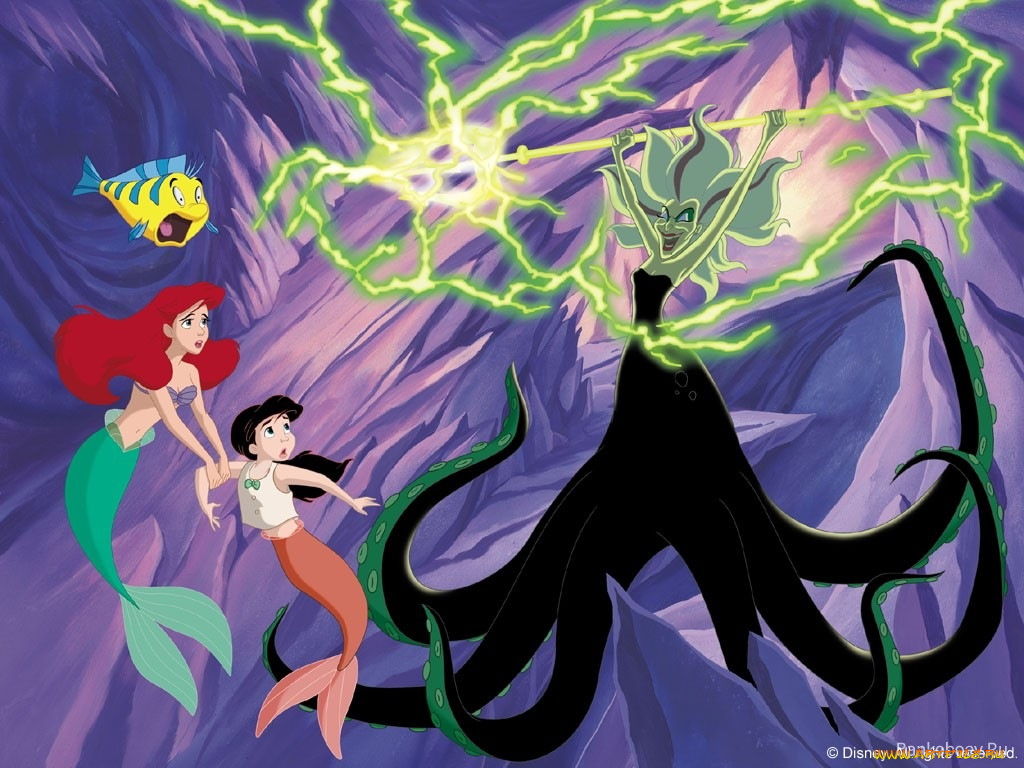 мультфильмы, the, little, mermaid, ii, return, to, sea