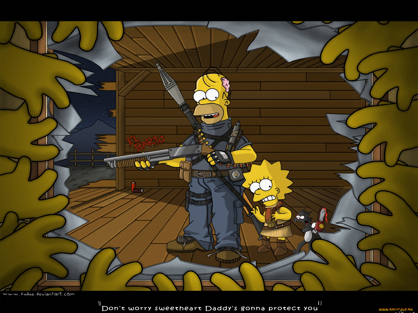 мультфильмы, the, simpsons