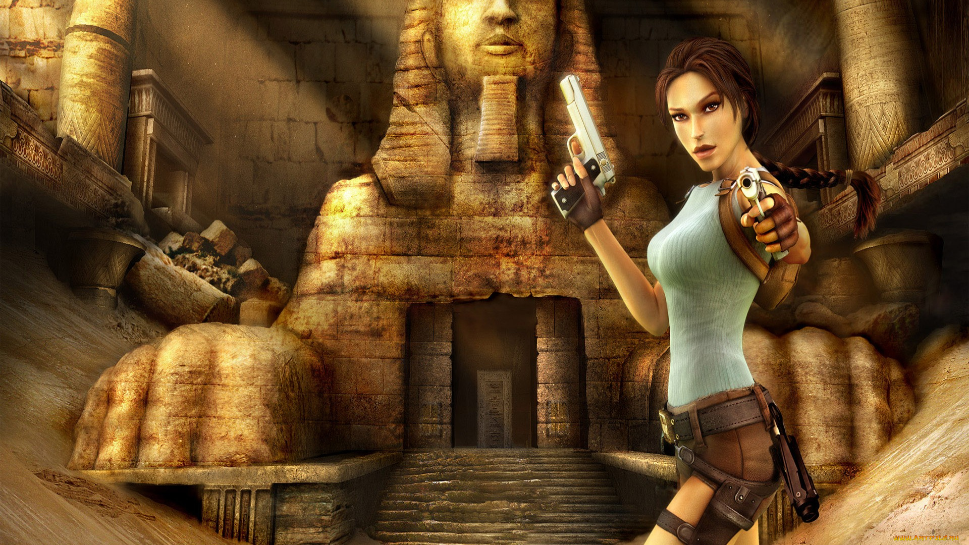 tomb, raider, anniversary, видео, игры, lara, croft