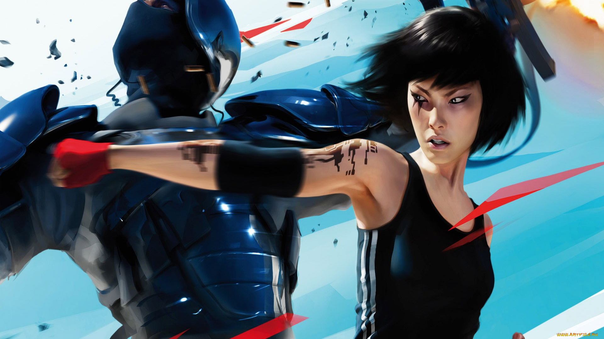 видео, игры, mirrors, edge