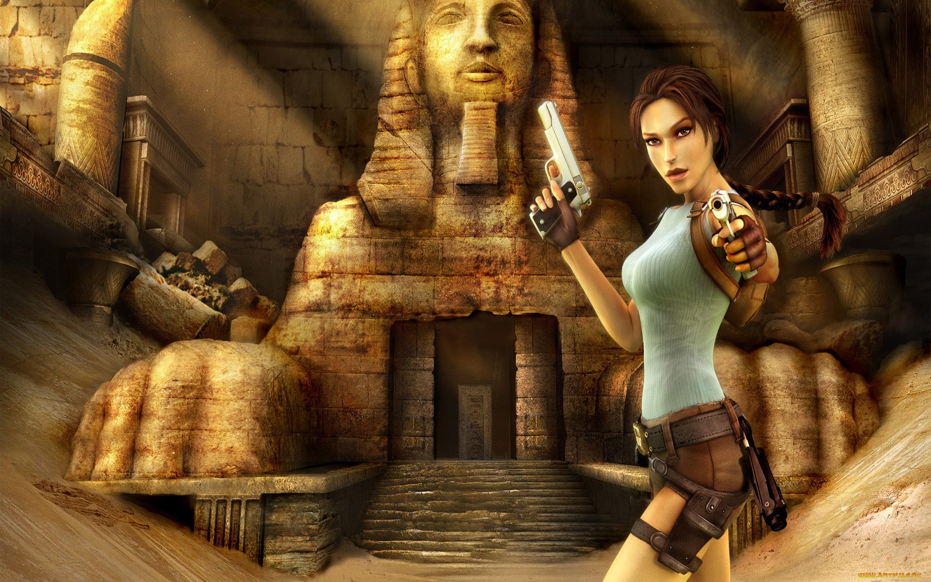 tomb, raider, anniversary, видео, игры, lara, croft