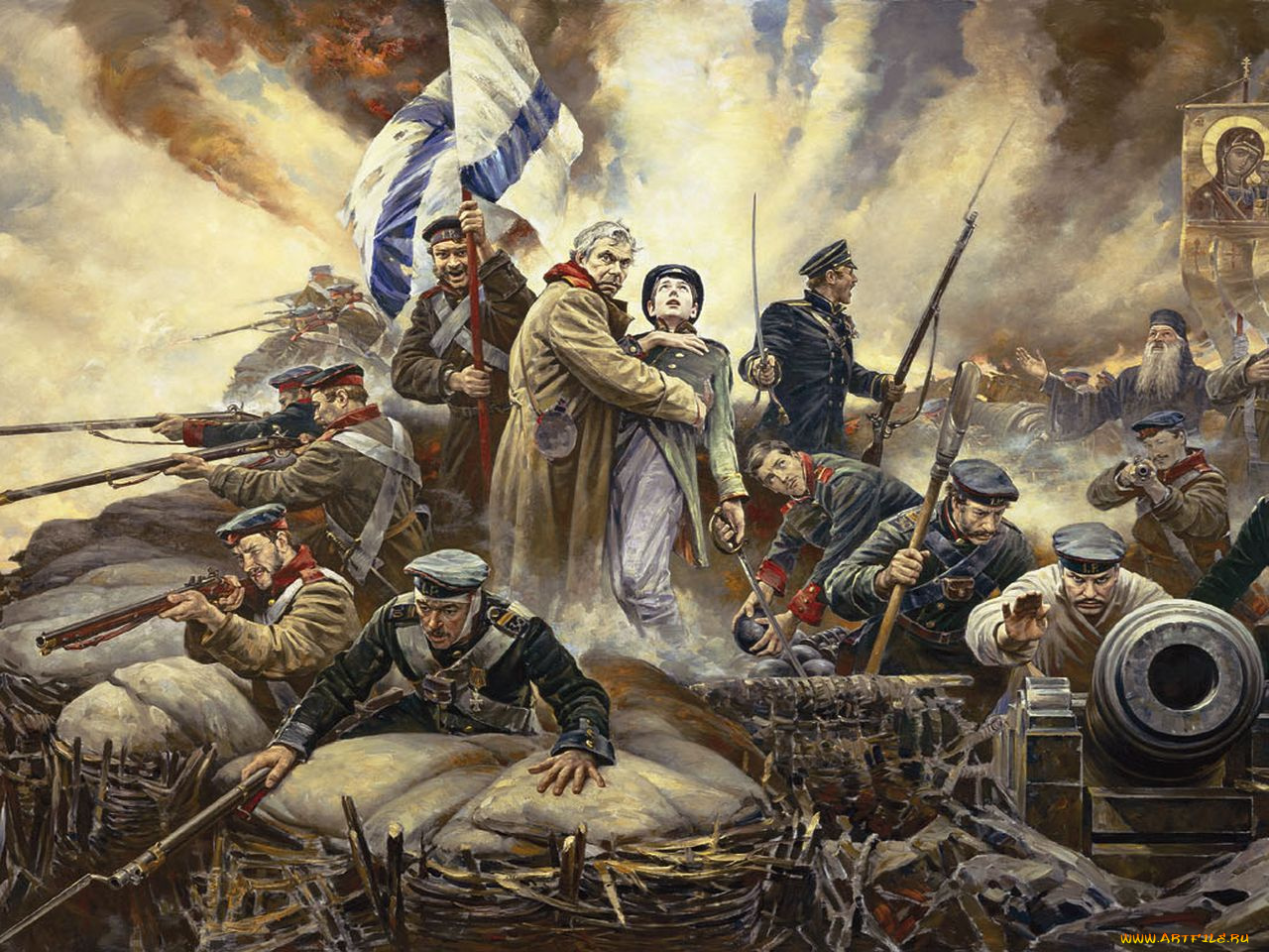 василий, нестеренко, рисованные