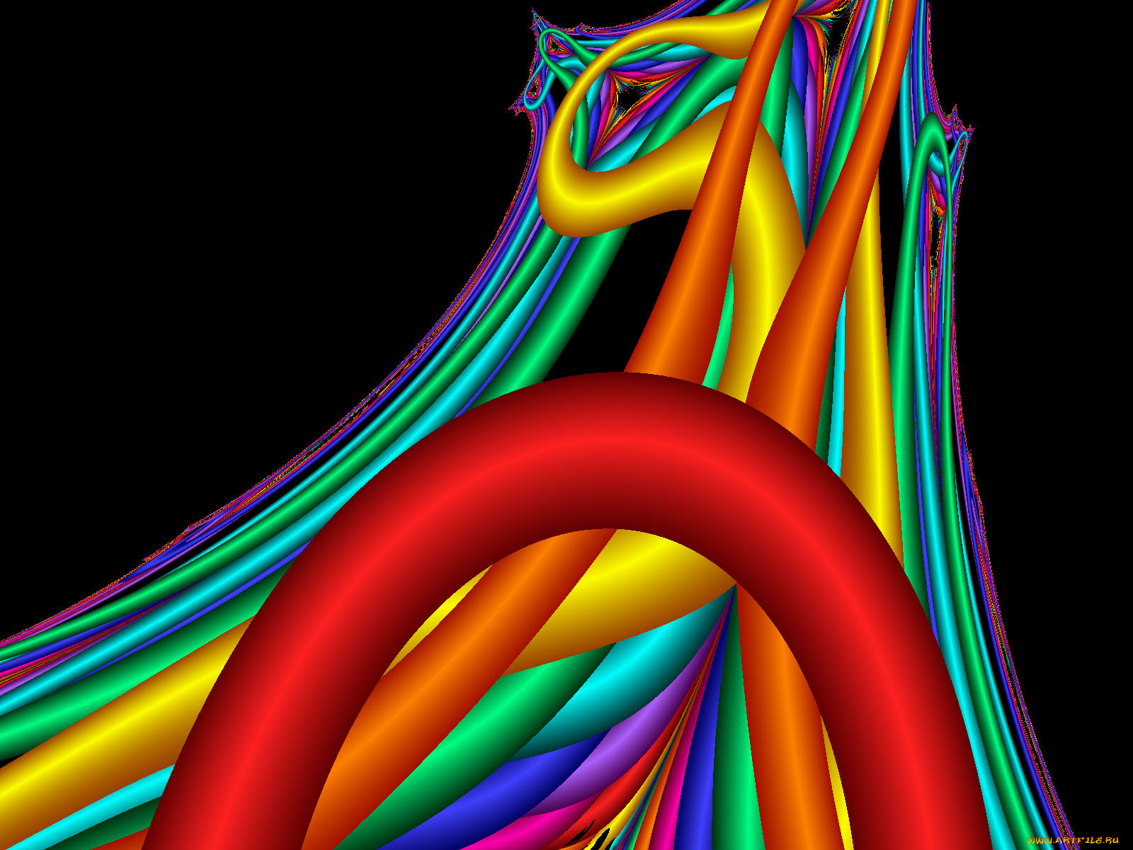 3д, графика, abstract, абстракции, узор, цвета, фон