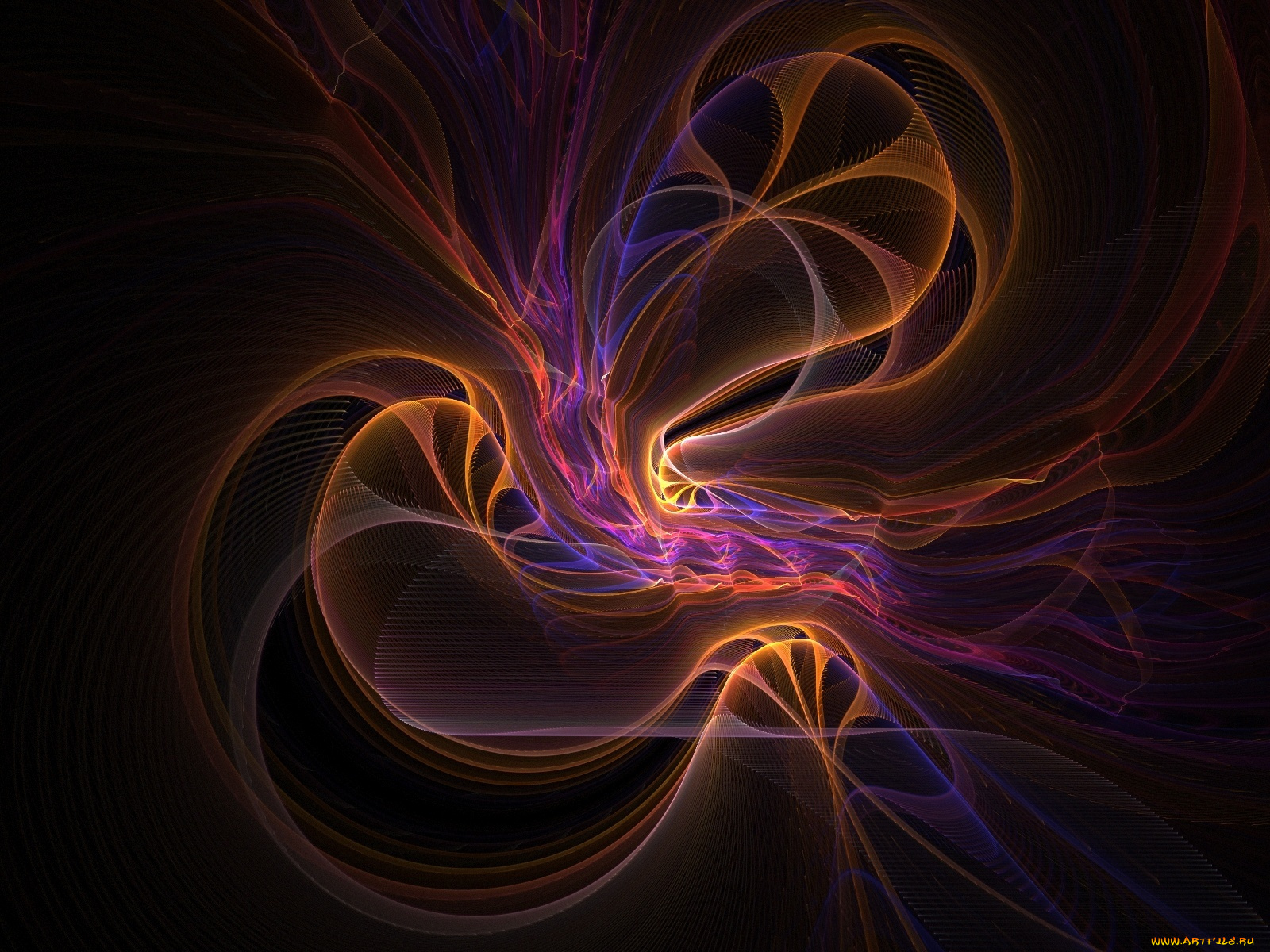 3д, графика, fractal, фракталы, цвета, узор