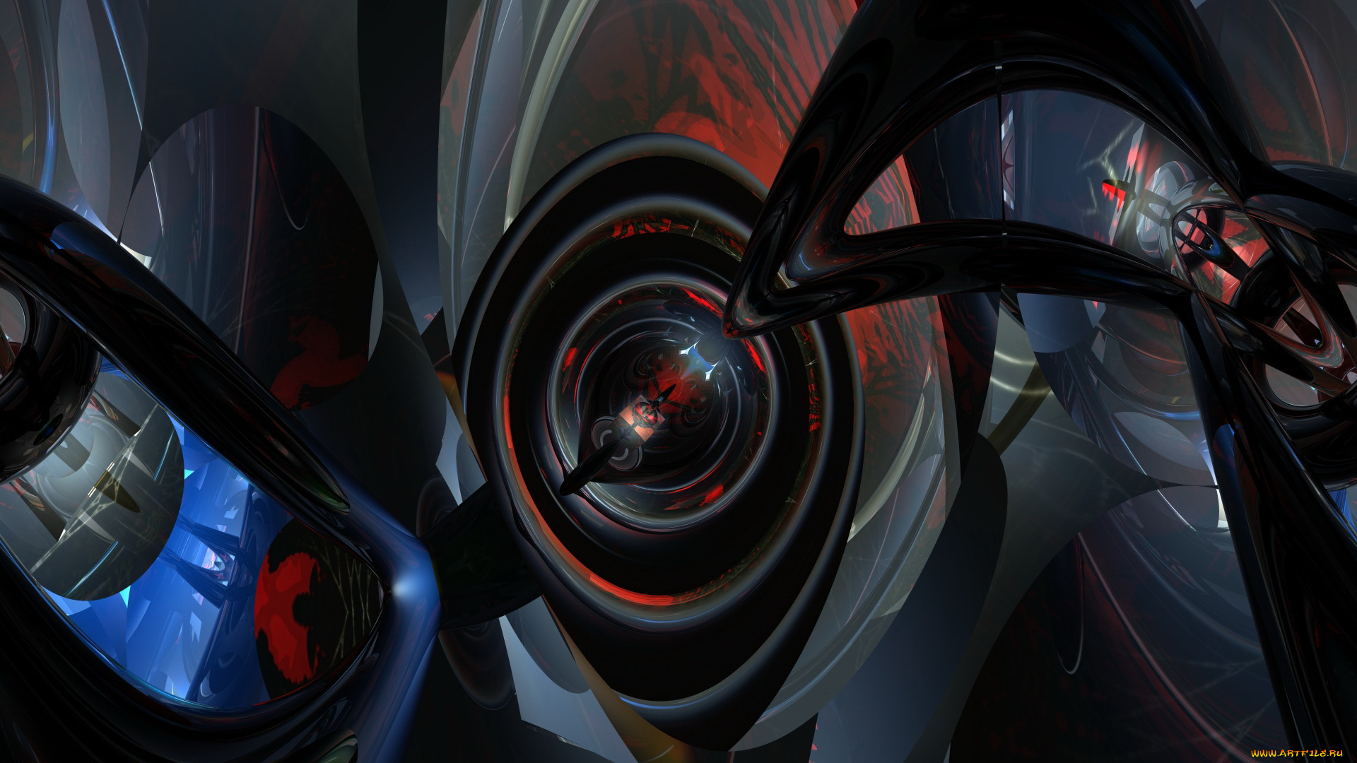 3д, графика, fractal, фракталы, фон, узор, цвета