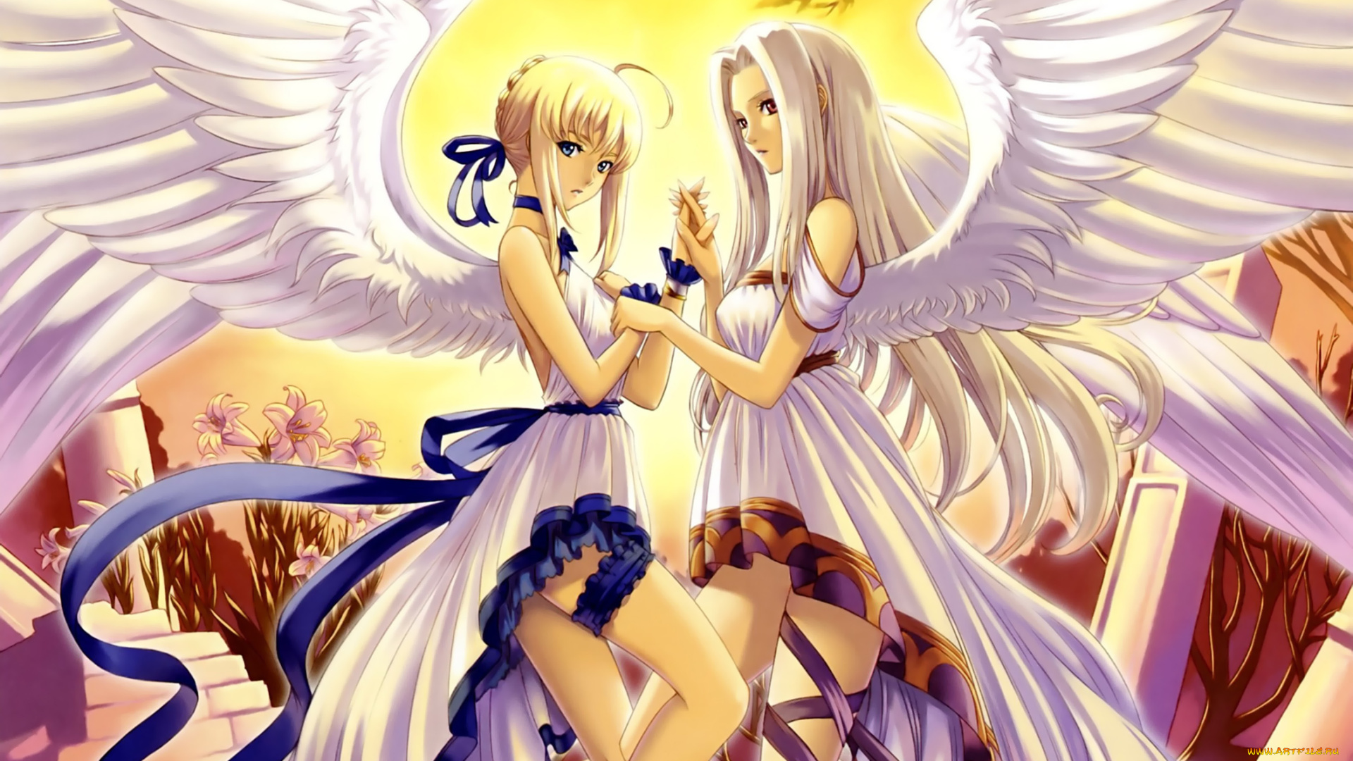 аниме, fate, zero, saber, fatezero, irisviel