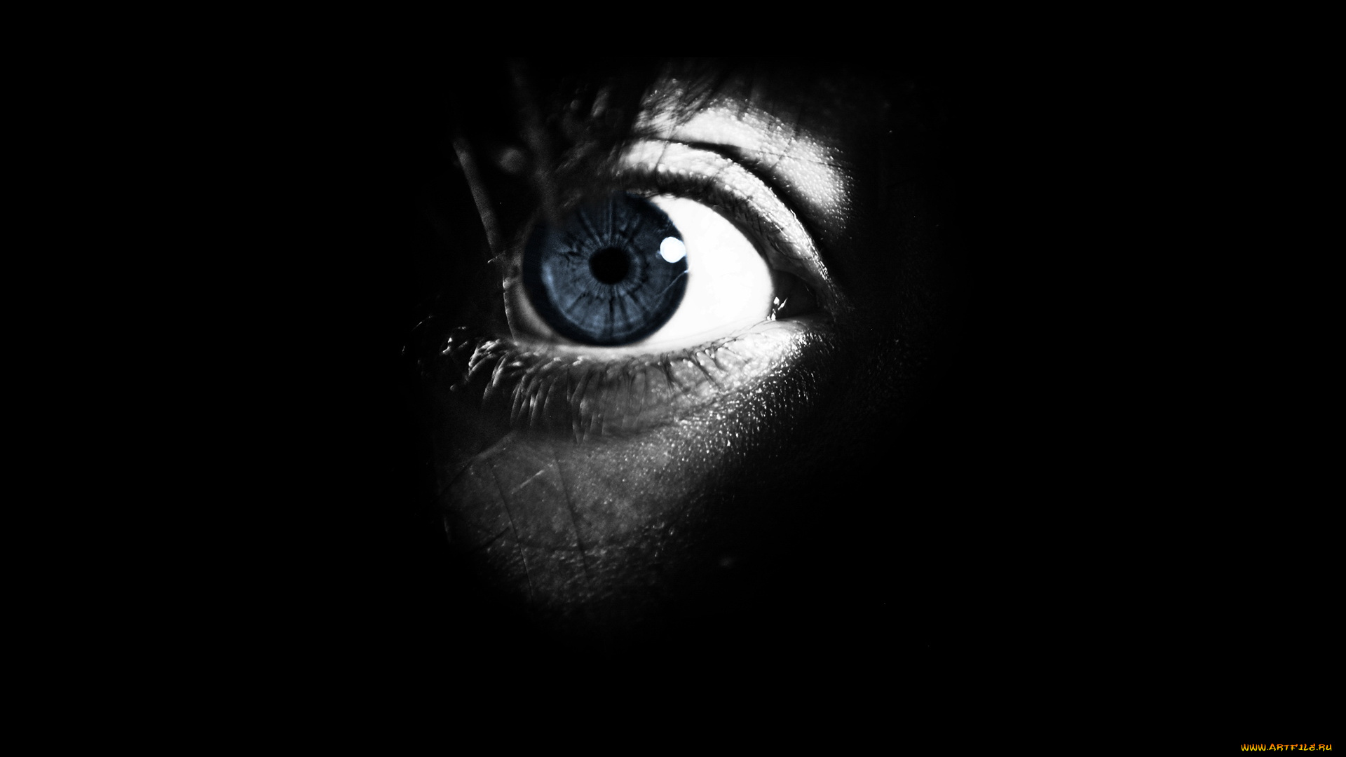 разное, глаза, темный