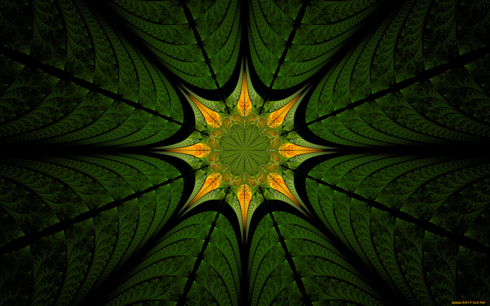 3д, графика, fractal, фракталы, узор