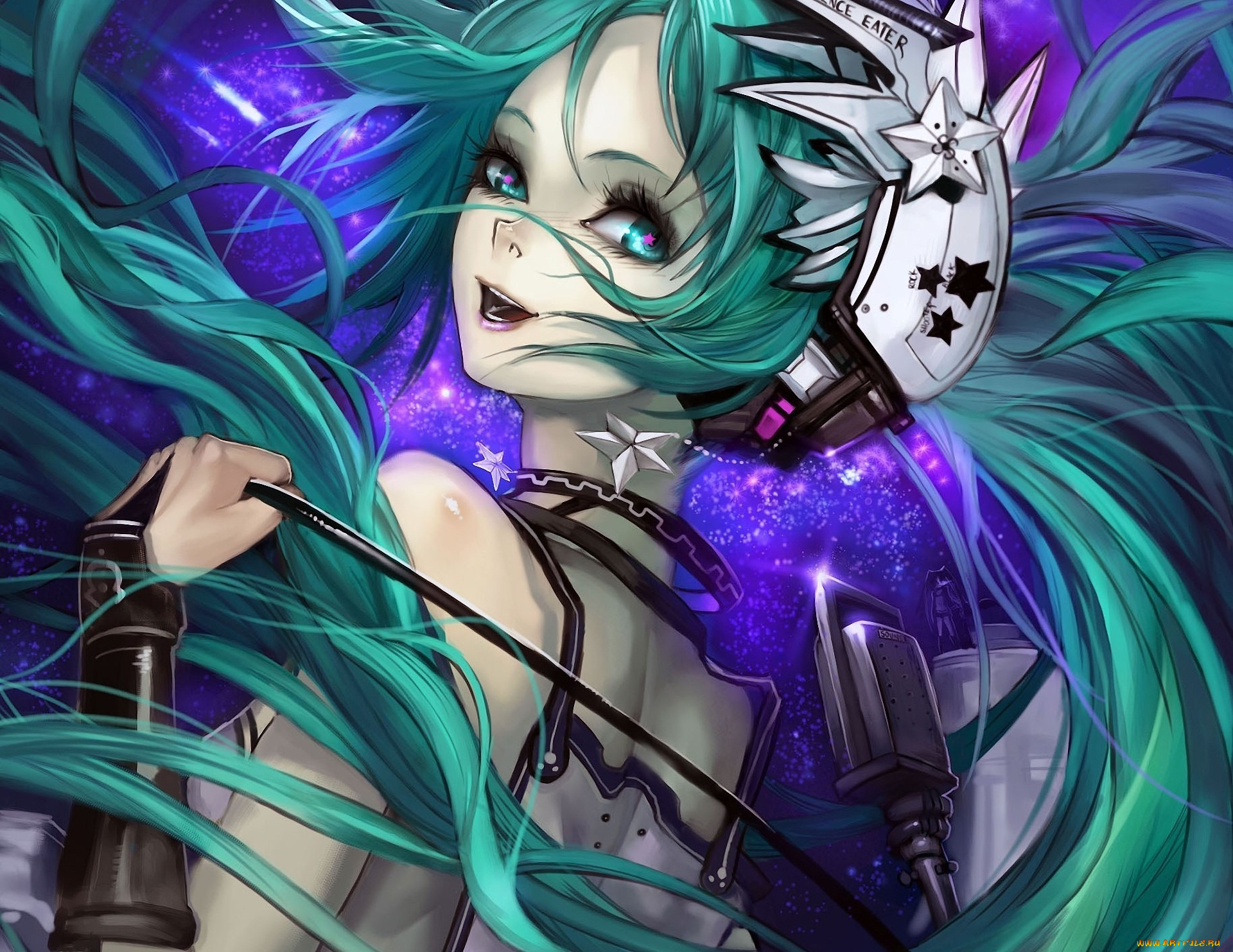 vocaloid, аниме, hatsune, miku