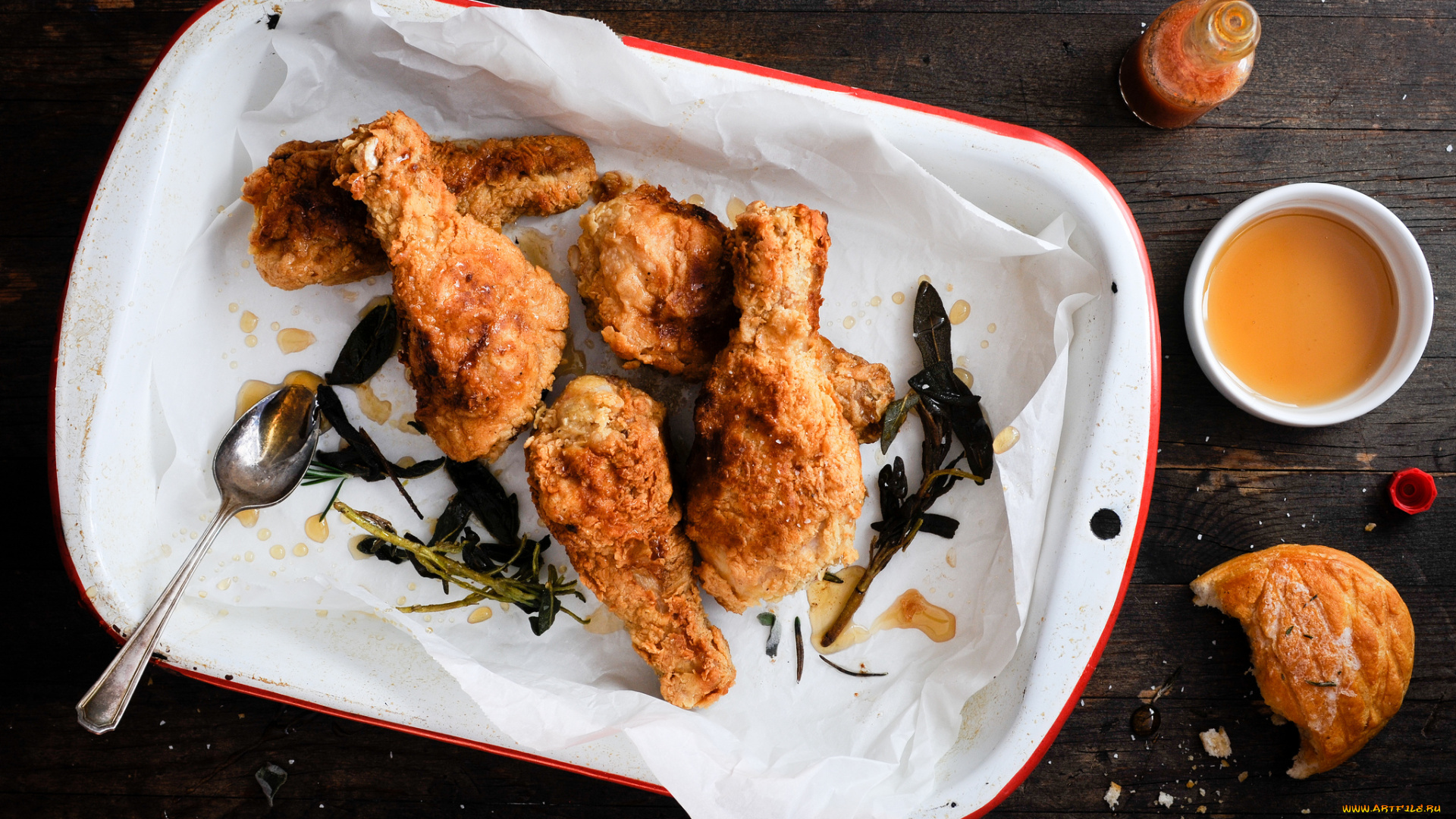 еда, мясные, блюда, соус, фон, запеченное, мясо, посуда