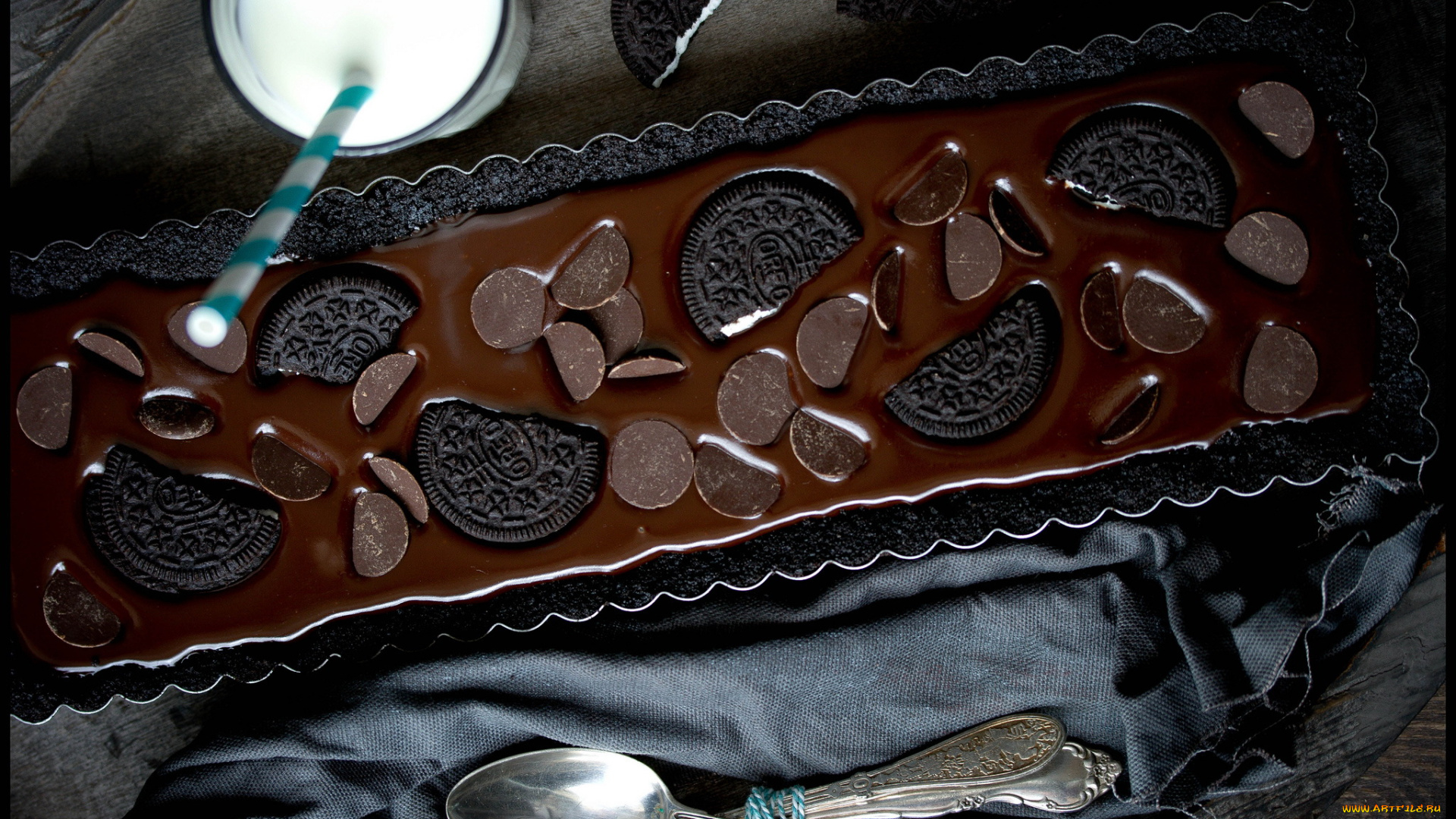 еда, пироги, пирог, оформление, салфетка, фон, посуда, молоко