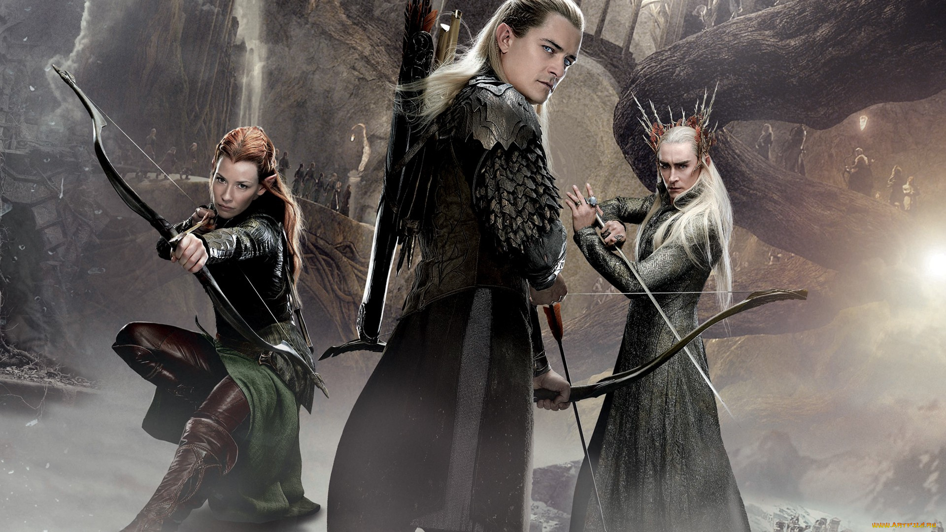 кино, фильмы, the, hobbit, , the, desolation, of, smaug, воины