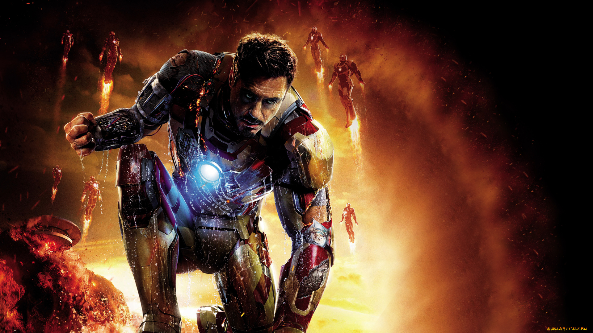 железный, человек, 3, кино, фильмы, iron, man, 3, железный, человек, iron, man, robert, downey