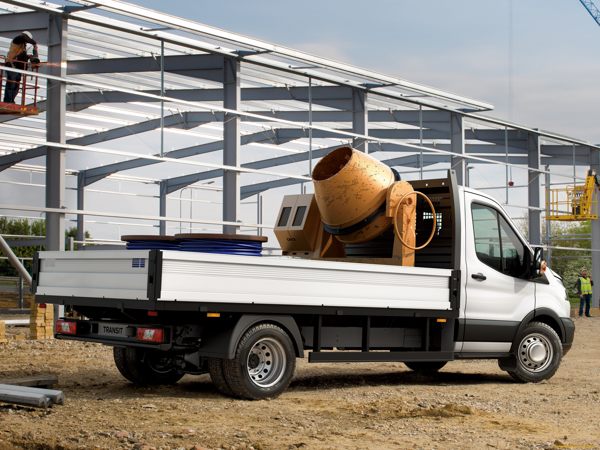 автомобили, ford, trucks, 2014, cab, l3, chassis, transit, ford