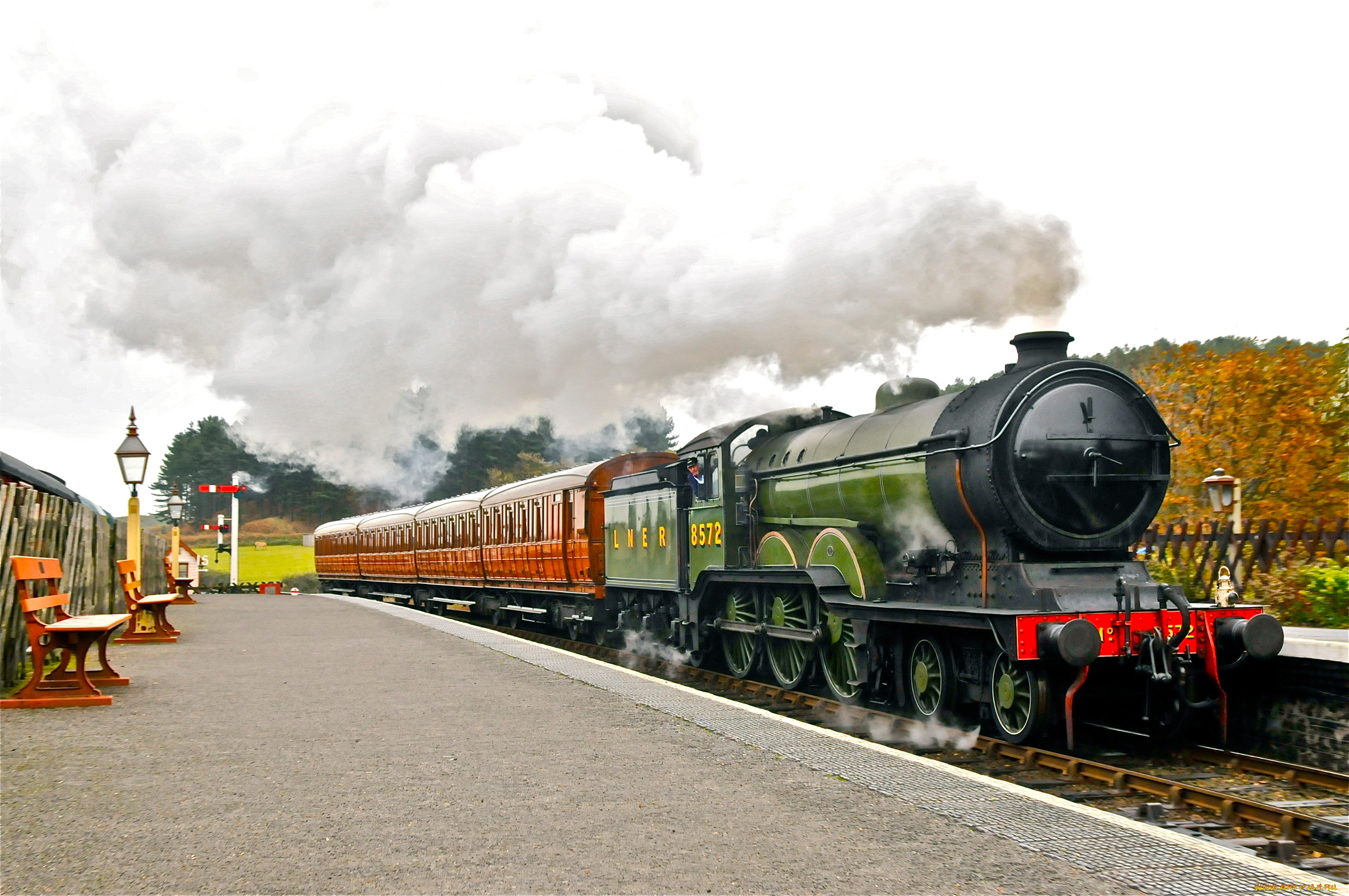 техника, паровозы, поезд, паровоз, рельсы, дорога, железная