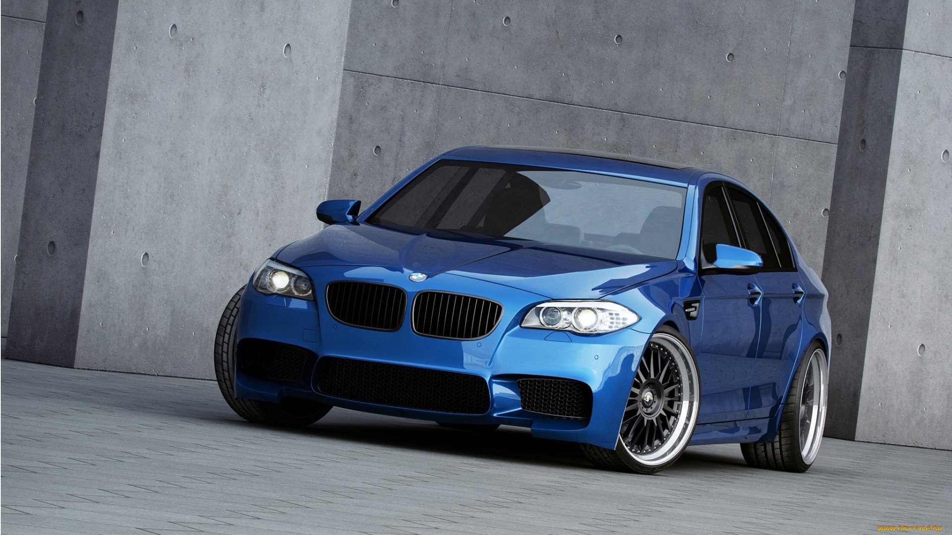 bmw, m5, автомобили, bmw, f10, wheels, blue, бмв, тонированный, чёрные, m5, синий, black