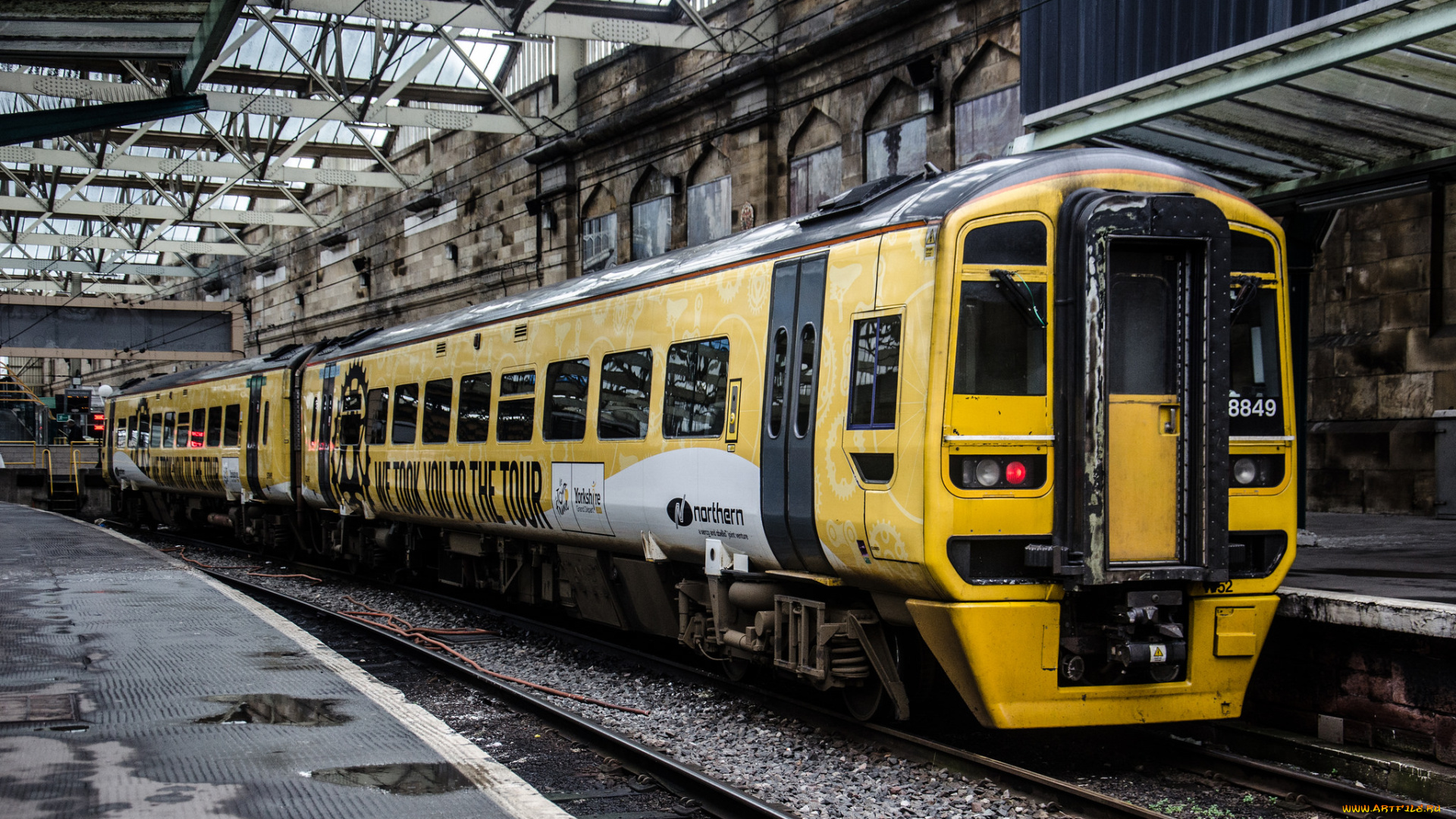 техника, поезда, железная, дорога, локомотив, состав