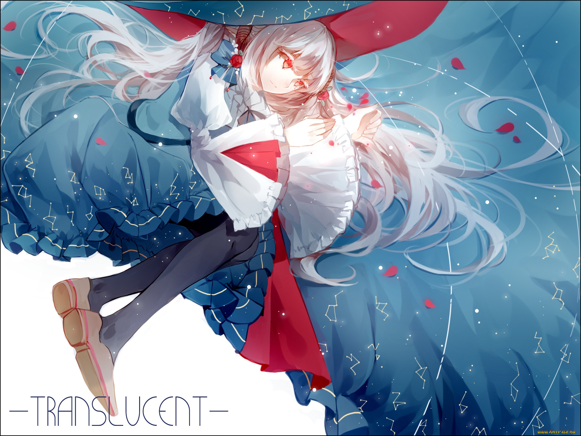 аниме, unknown, , другое, арт, atsumu, jidanhaidaitang, шляпа, девушка