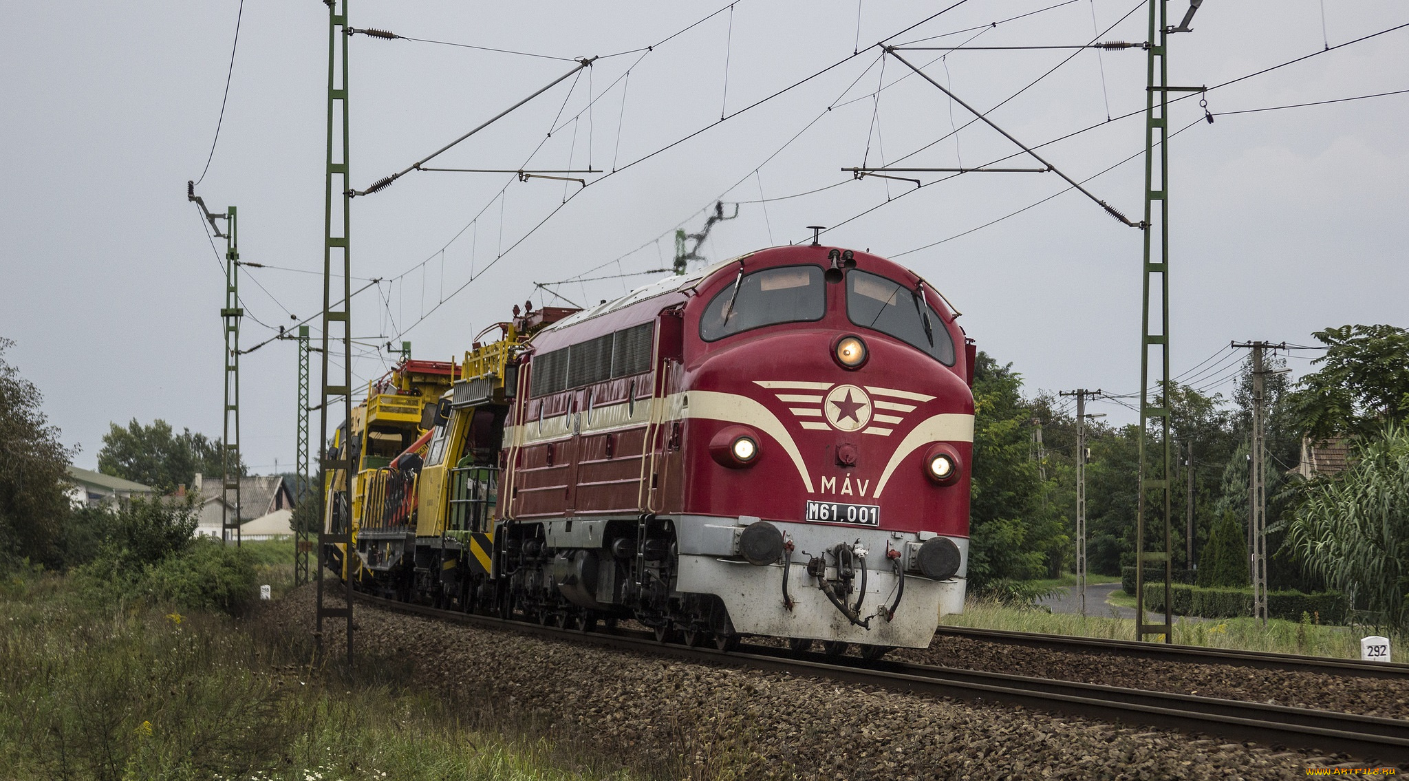 техника, поезда, железная, дорога, локомотив, состав