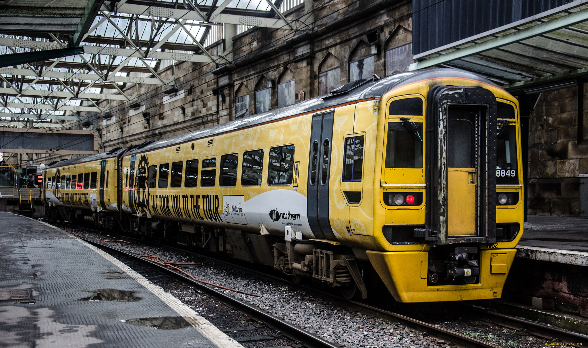 техника, поезда, железная, дорога, локомотив, состав