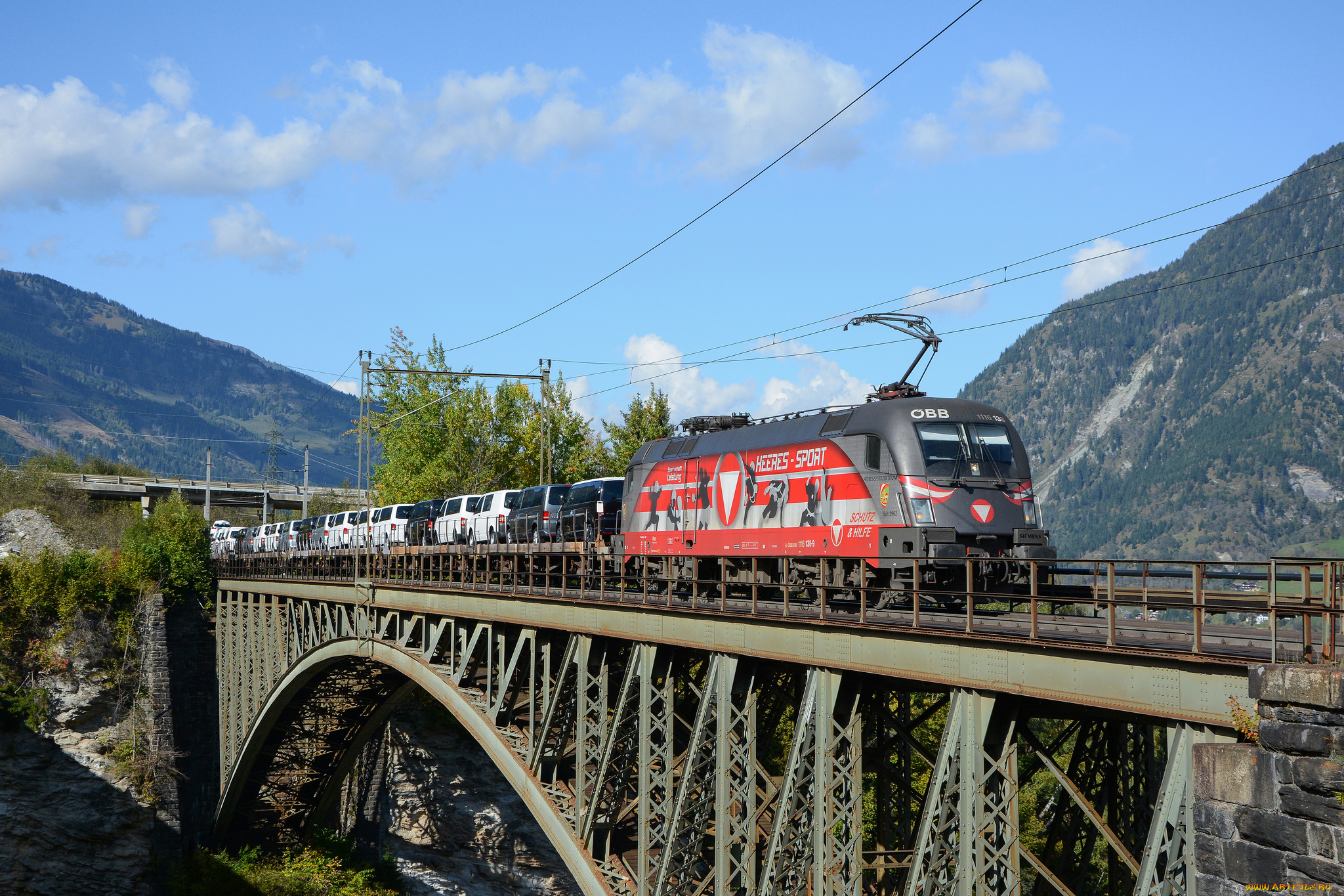 техника, электрички, железная, дорога, локомотив, состав