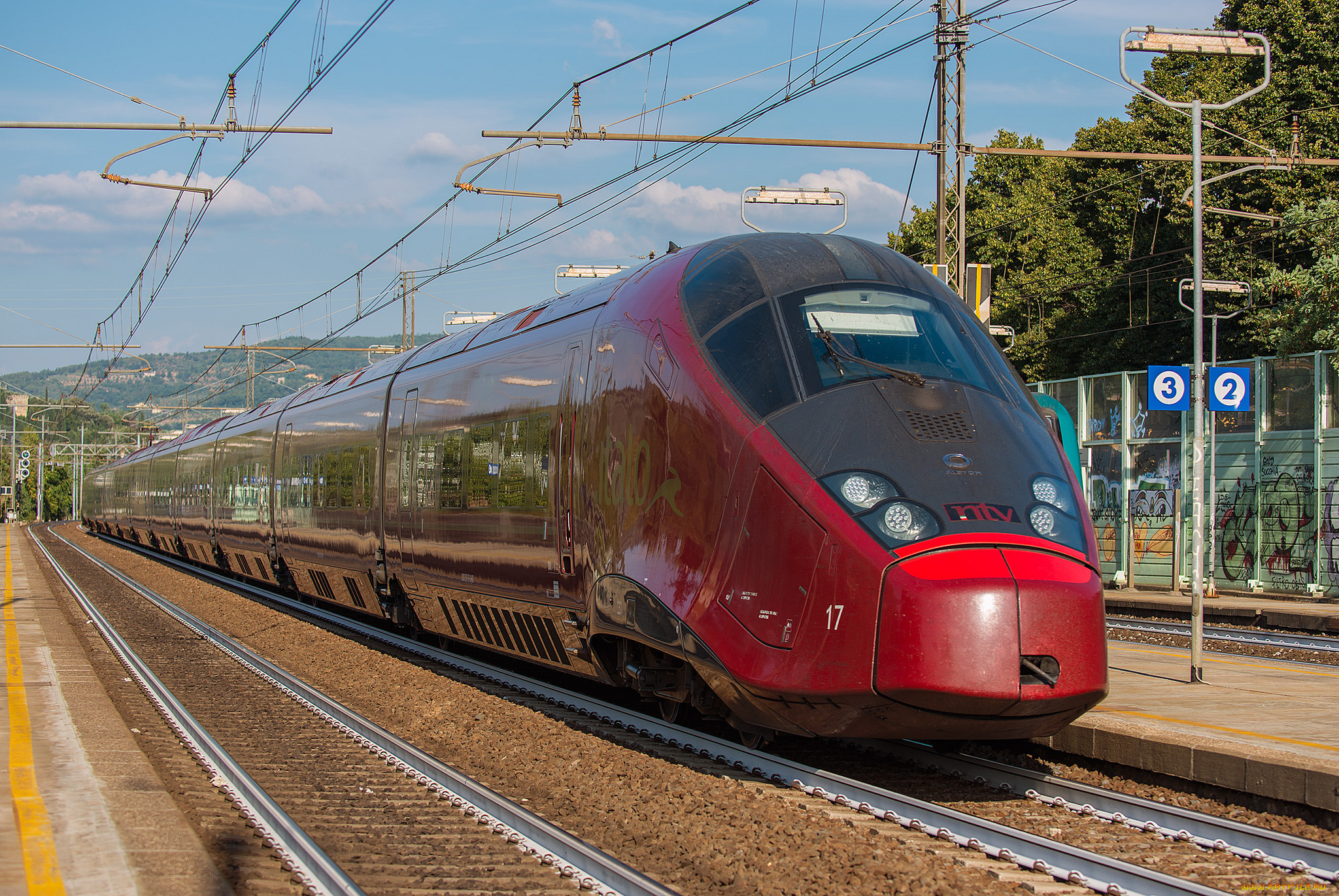 техника, поезда, железная, дорога, локомотив, состав