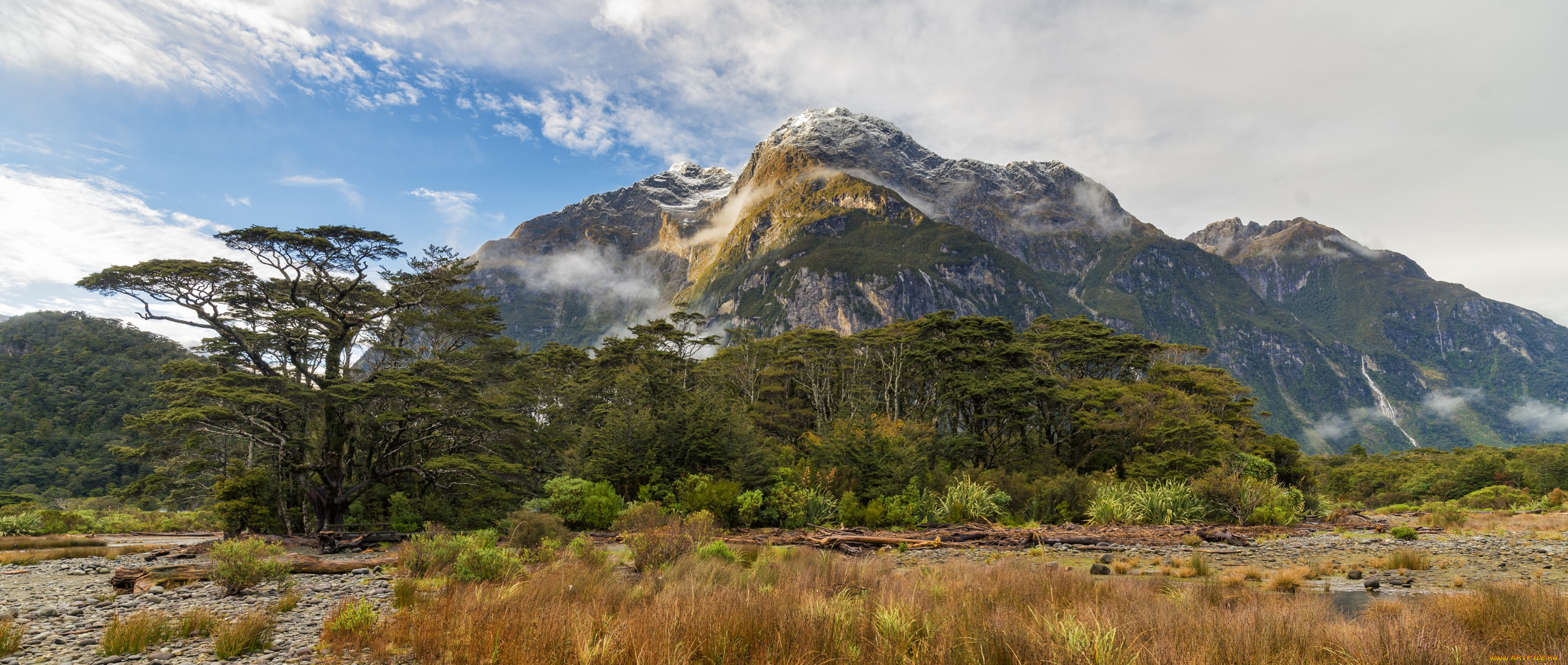 природа, тропики, горы, саванна