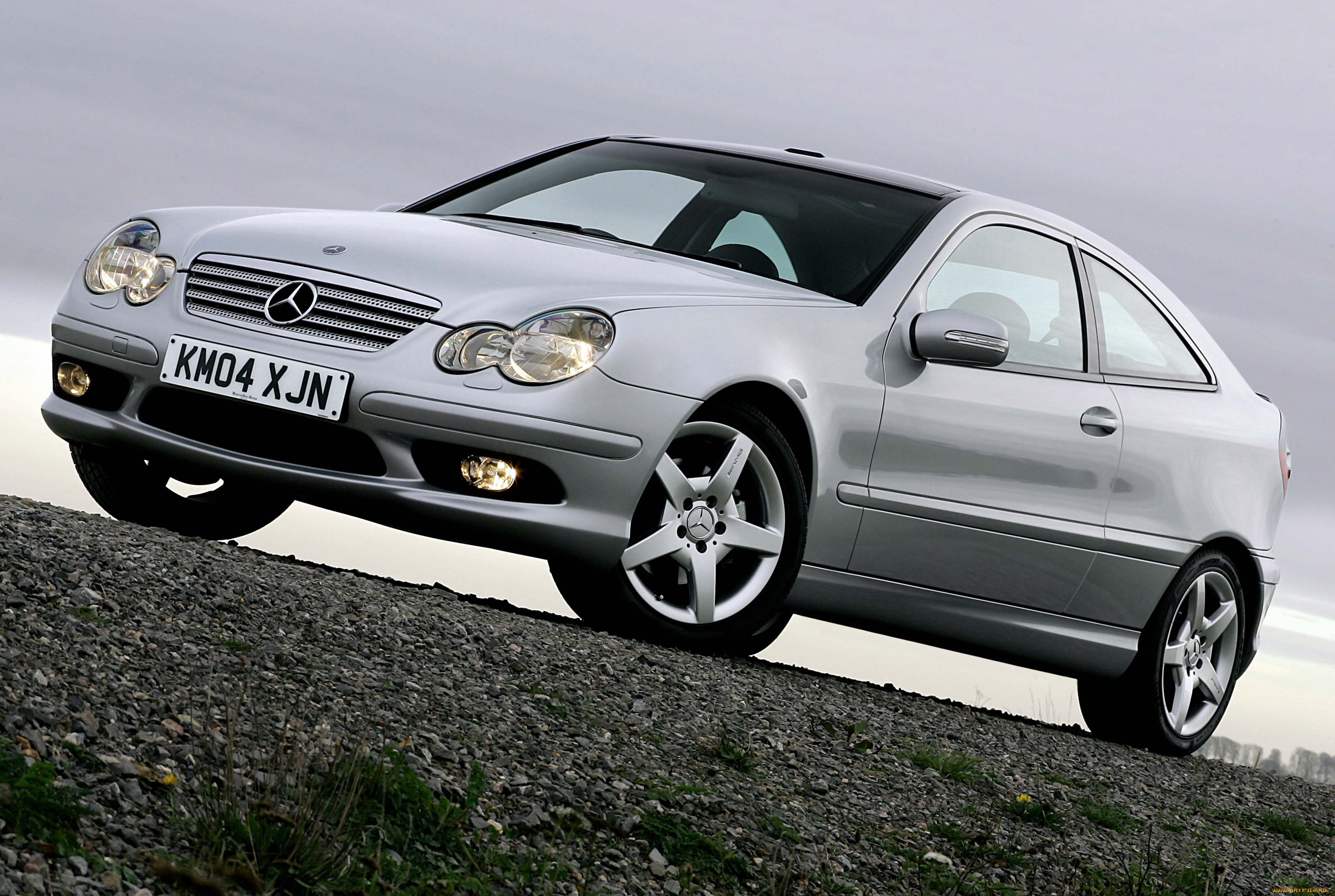 автомобили, mercedes-benz, c203, uk-spec, sportcoupe, c, 320