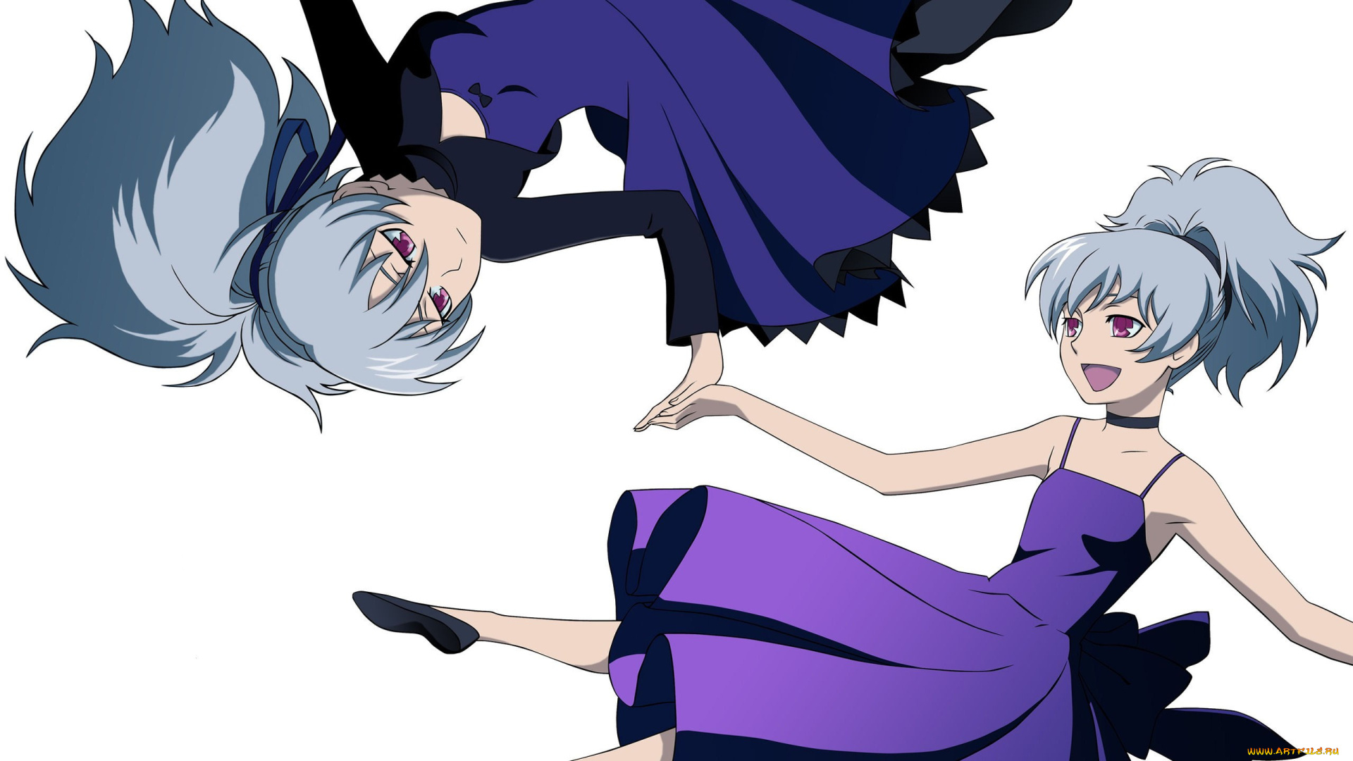 аниме, darker, than, black, инь