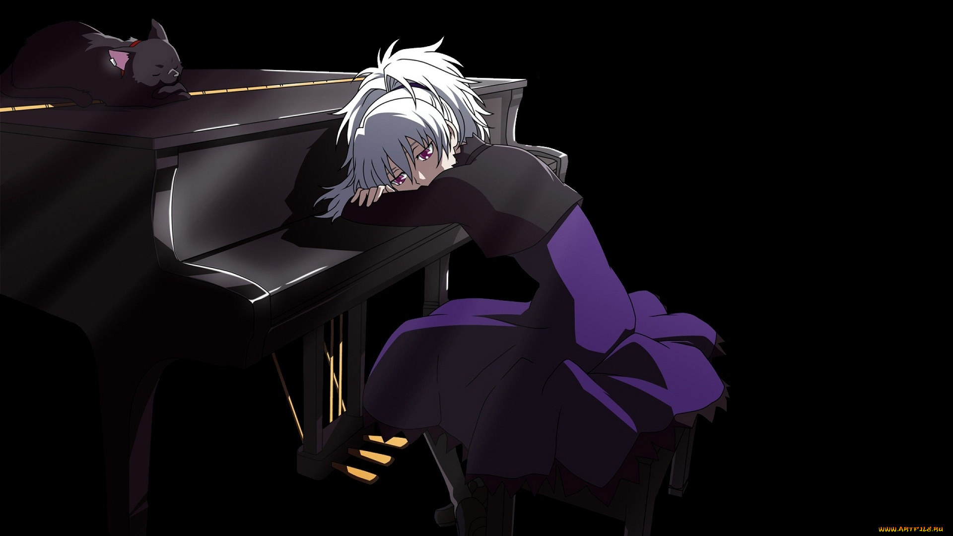 аниме, darker, than, black, инь