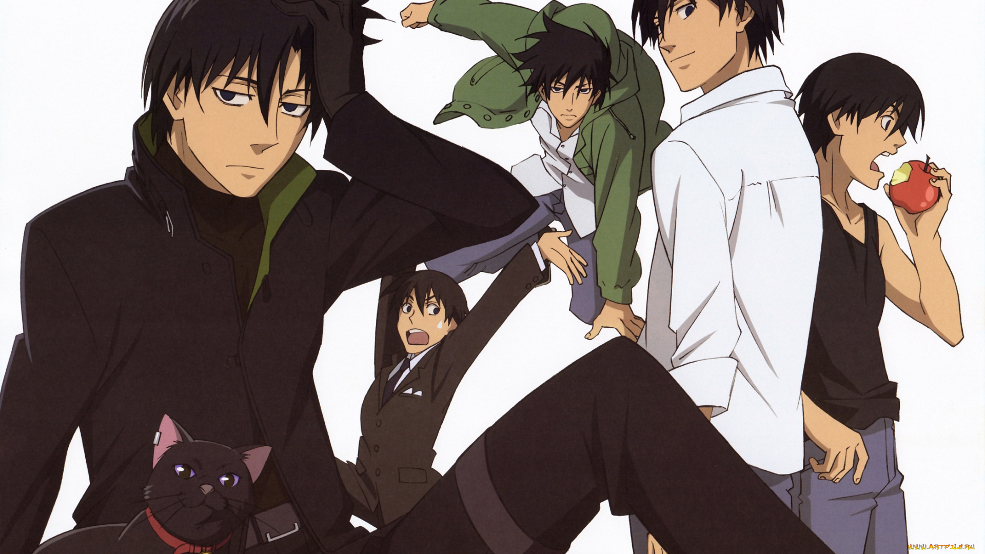 аниме, darker, than, black, темнее, чёрного